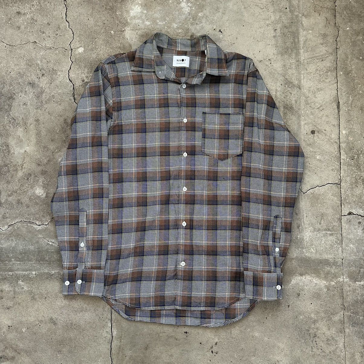NN07 Nno7 no nationality loose check Shirt Size US S / EU 44-46 / 1 - 2 Thumbnail