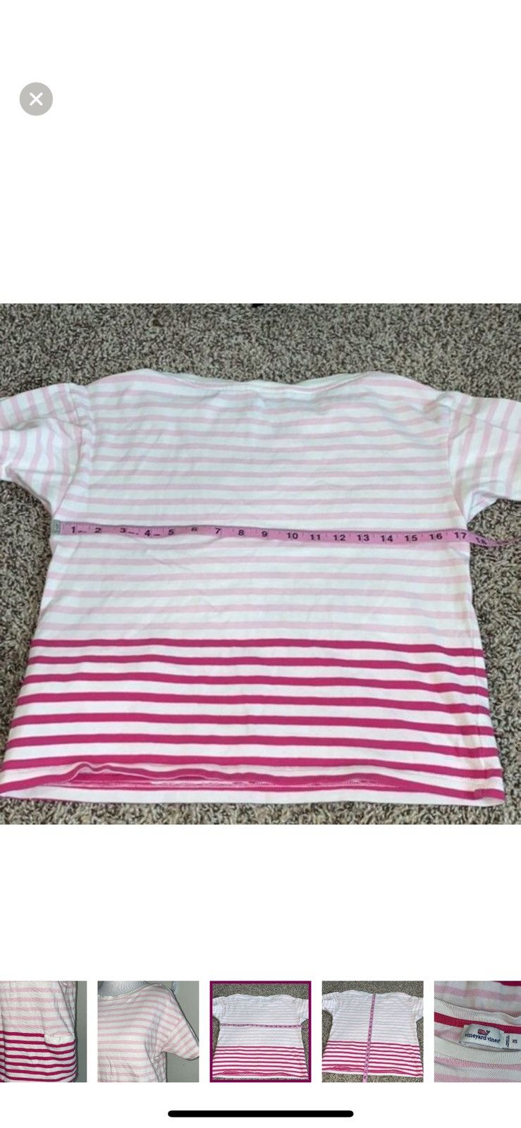Vineyard Vines Vineyard vines XS mixed stripe pocket tee Size XS / US 0-2 / IT 36-38 - 2 Thumbnail