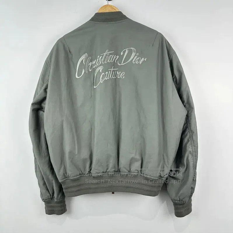 Dior Dior Gray Cotton Men's Outerwear Jacket . Size US XL / EU 56 / 4 - 2 Thumbnail
