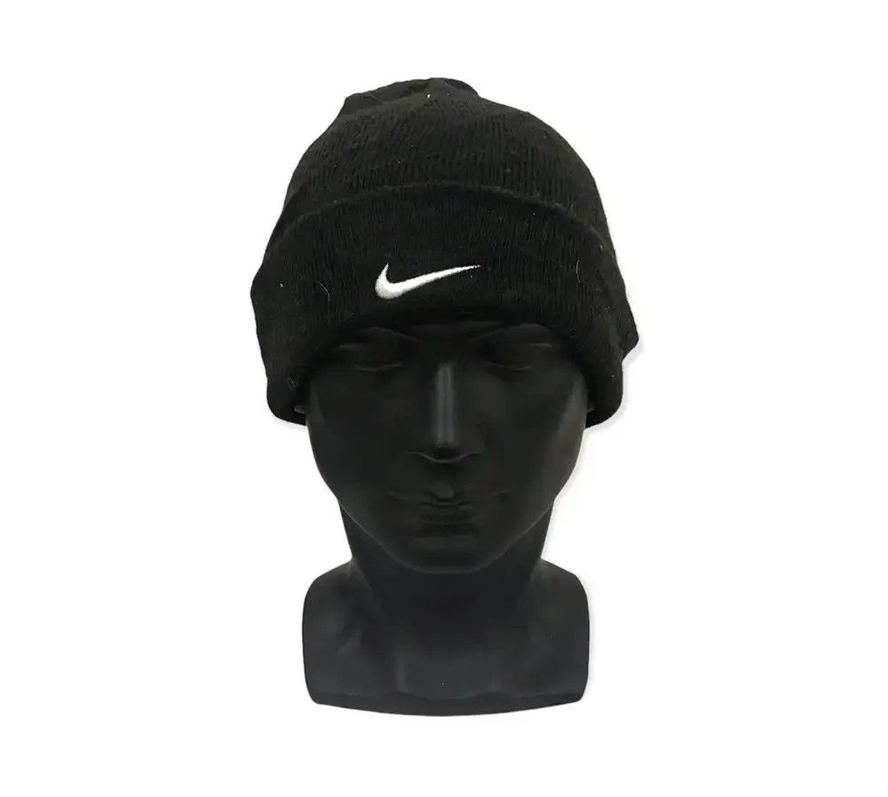 Nike × Streetwear × Vintage Nike Small Logo Beanie Hat | Grailed