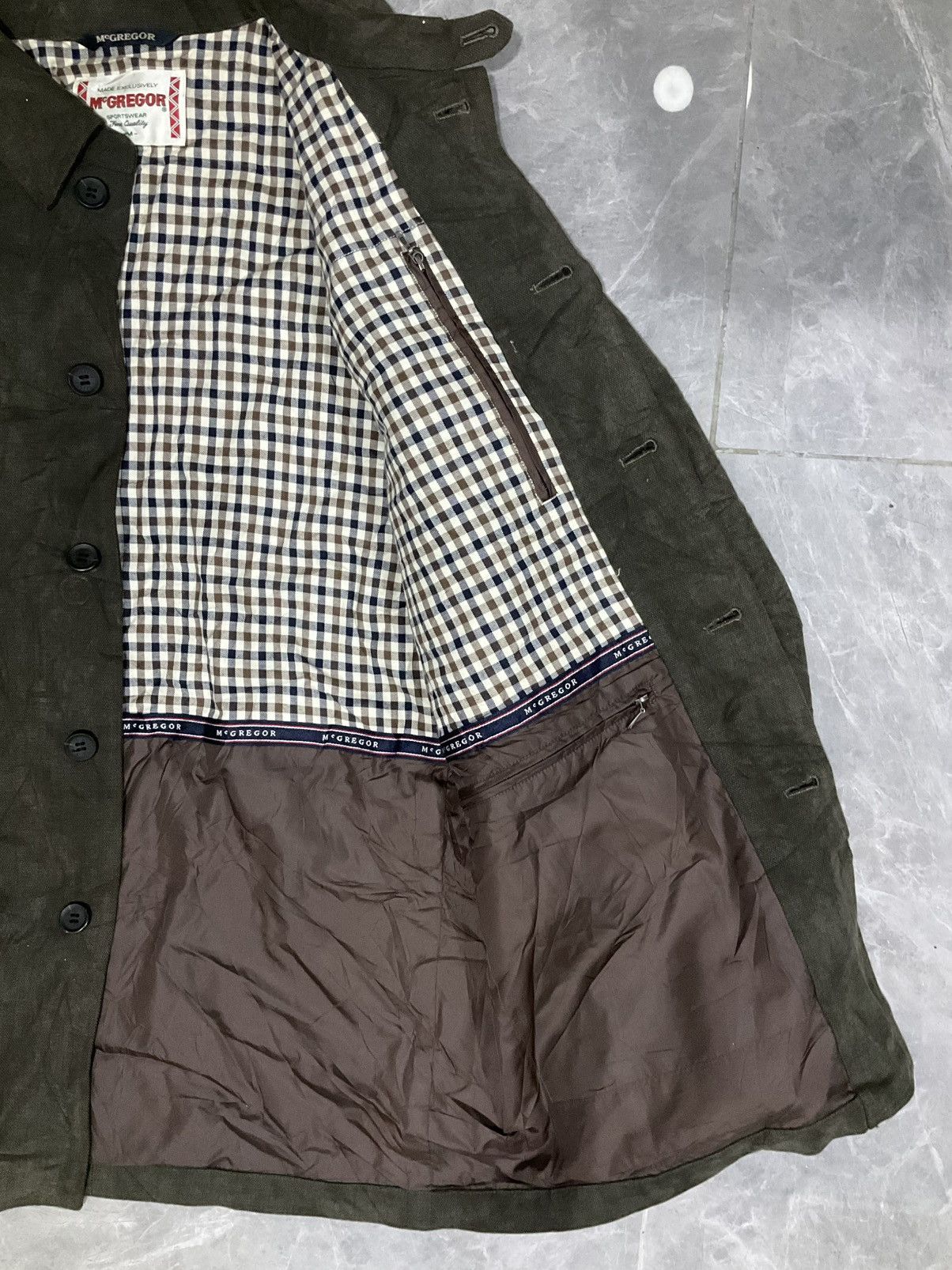 Harrington × McGregor × Vintage Vintage McGregor Sportswear Jacket Size US L / EU 52-54 / 3 - 3 Thumbnail