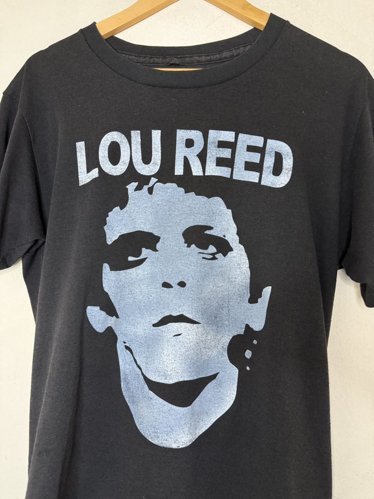 Vintage Vintage 90s Lou Reed Tee Size US L / EU 52-54 / 3 - 2 Thumbnail