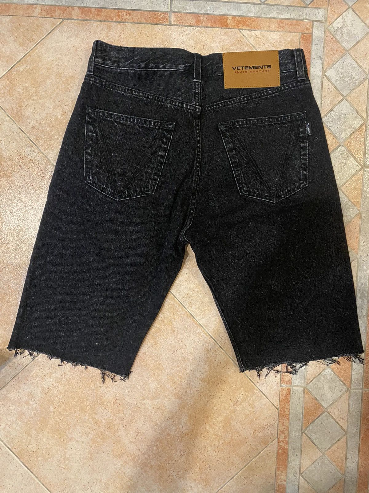 ⚡️flash sale gone tmr⚡️Vetements haute couture denim shorts