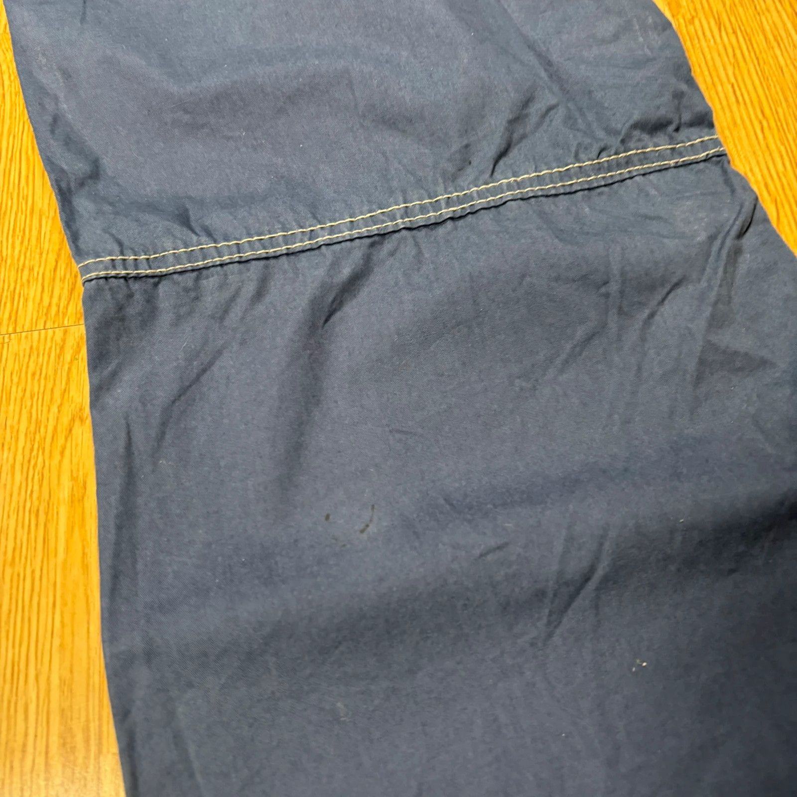Japanese Brand Denim Co Blue Cargo Pants Size US 34 / EU 50 - 9 Thumbnail