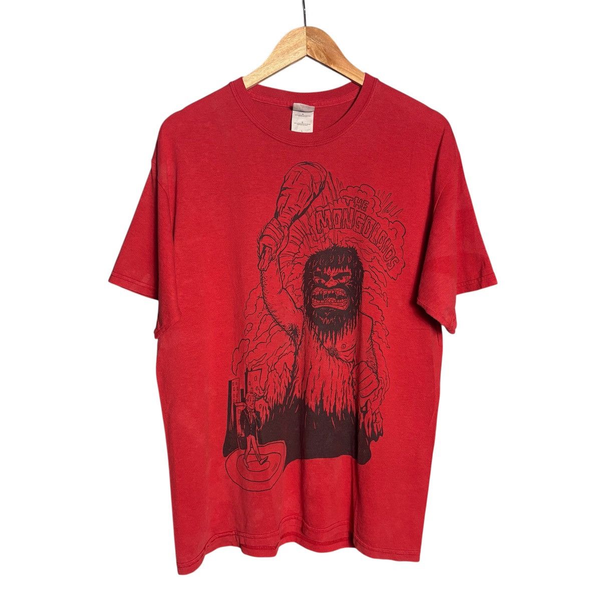 Band Tees Vintage Y2K The Mongolaids Hardcore Band Tee Size US L / EU 52-54 / 3 - 1 Thumbnail