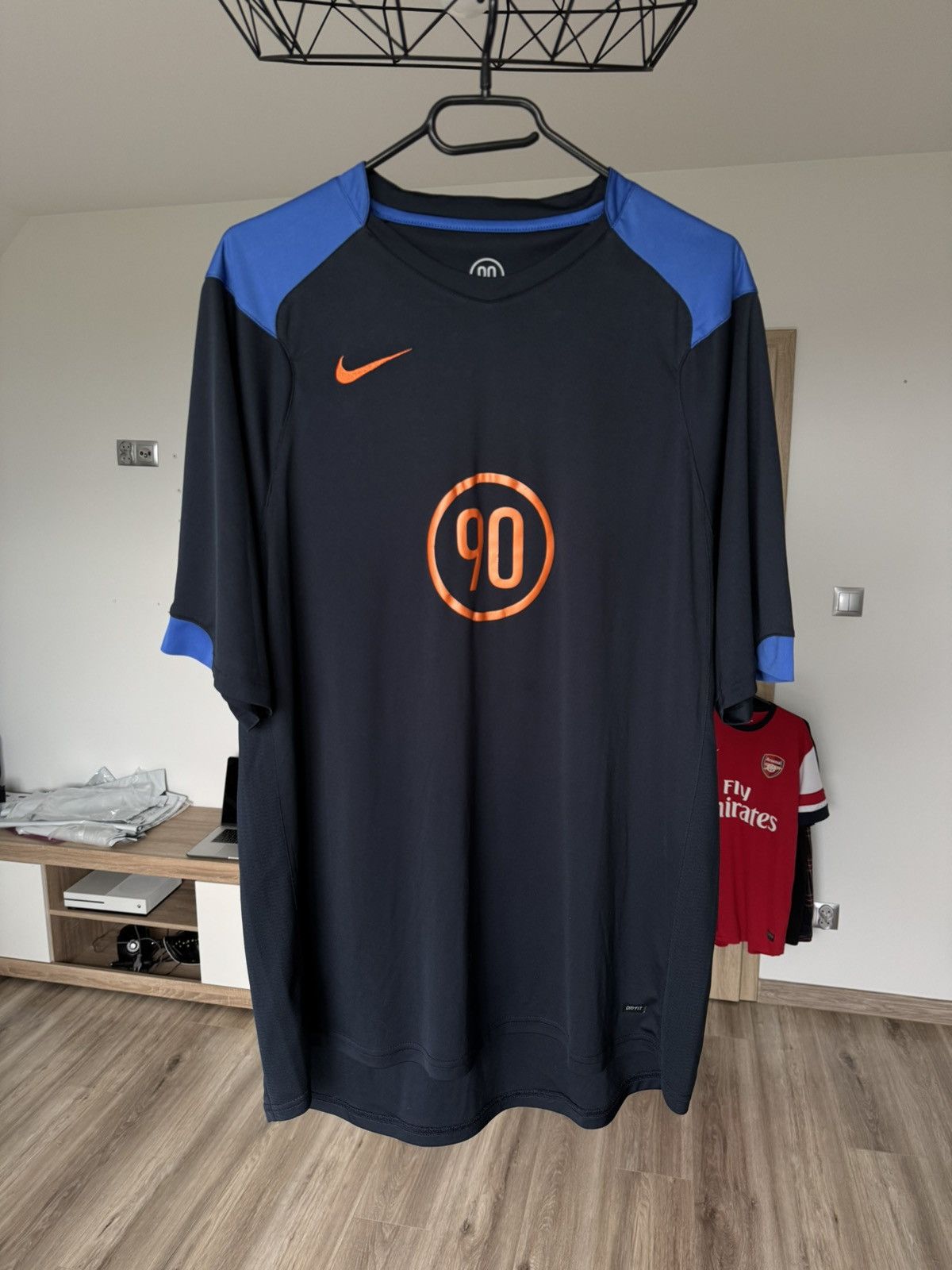 Nike Nike Total 90 Vintage Soccer Jersey Blokecore Ronaldinho y2k Size US L / EU 52-54 / 3 - 3 Thumbnail