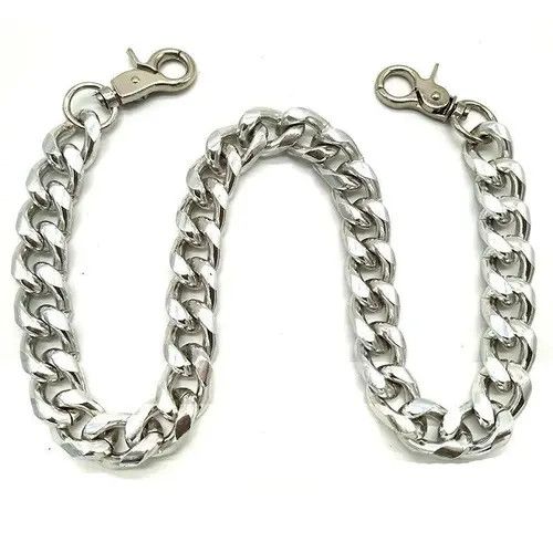 Jewelry Trousers Key Chains Trendy Metal Punk Wallet Belt Keychain Size ONE SIZE - 5 Thumbnail