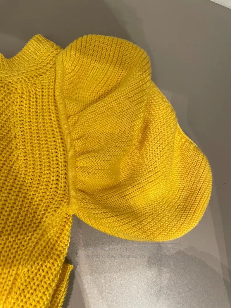 Fendi Fendi Yellow Cotton T-Shirt Size XS / US 0-2 / IT 36-38 - 3 Thumbnail