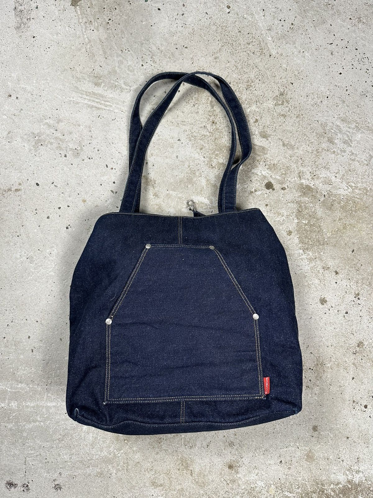 Fiorucci Vintage Y2K Fiorucci Denim Jeans Tote Bag rare Size ONE SIZE - 2 Thumbnail