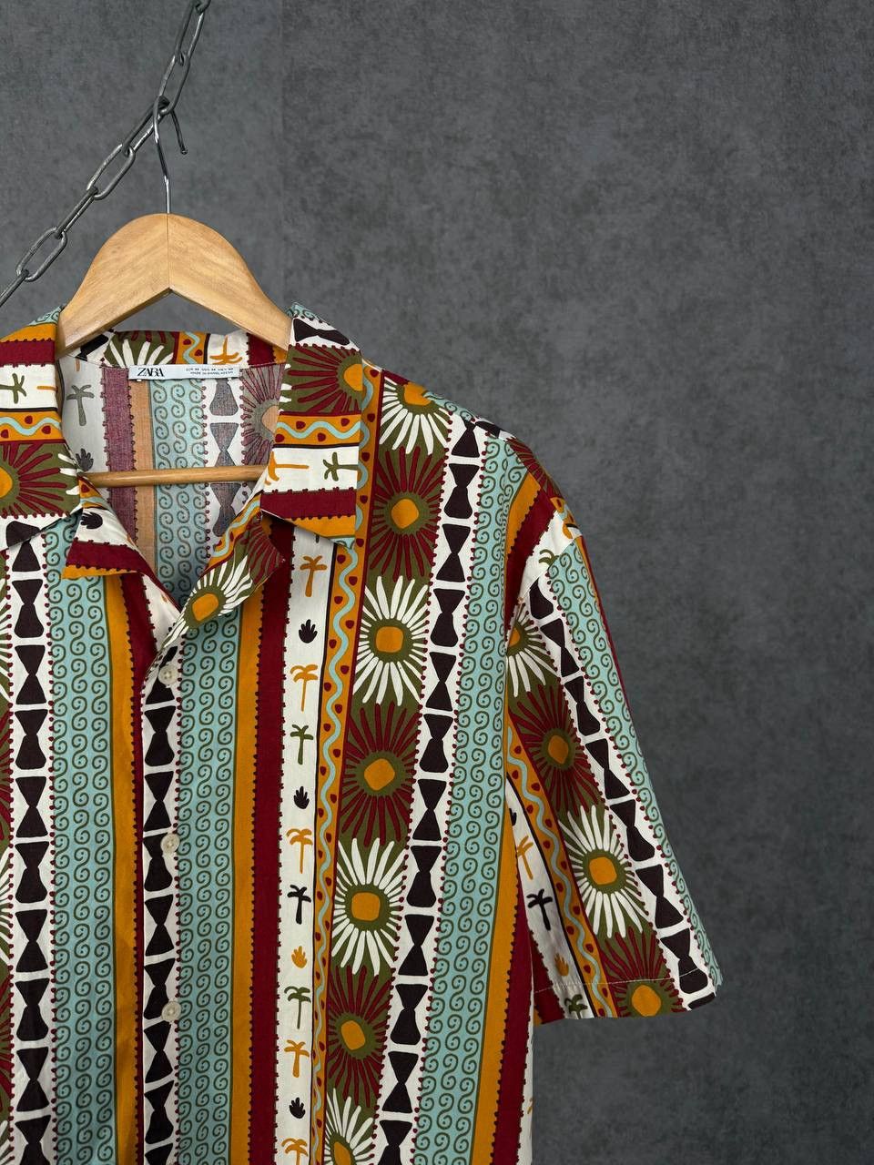 Zara Zara Man Hawaiian crazy shirt Size US M / EU 48-50 / 2 - 2 Thumbnail
