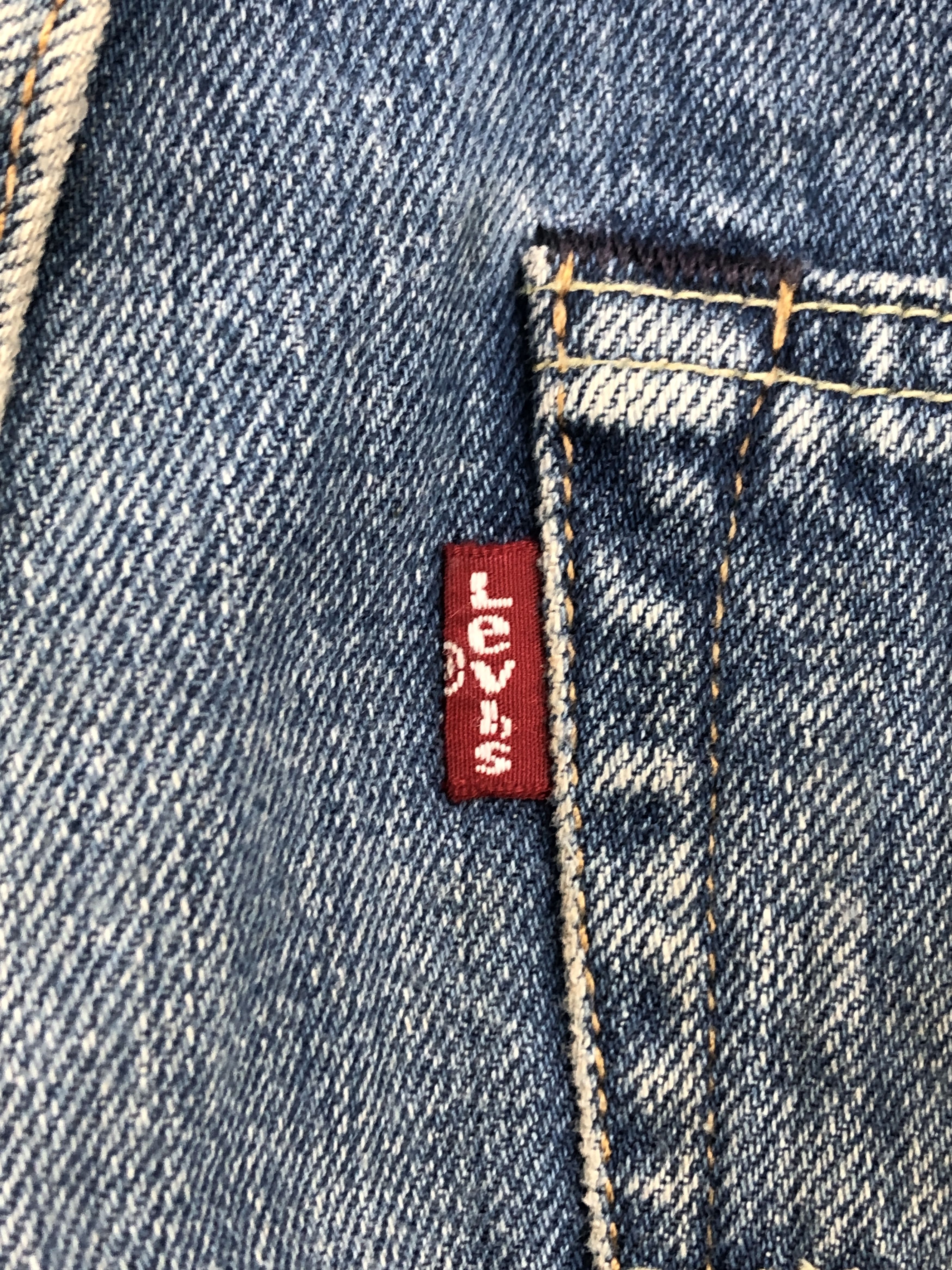 Levi's × Vintage Vintage Levis 501 Faded Blue Denim Jeans Size US 32 / EU 48 - 6 Thumbnail