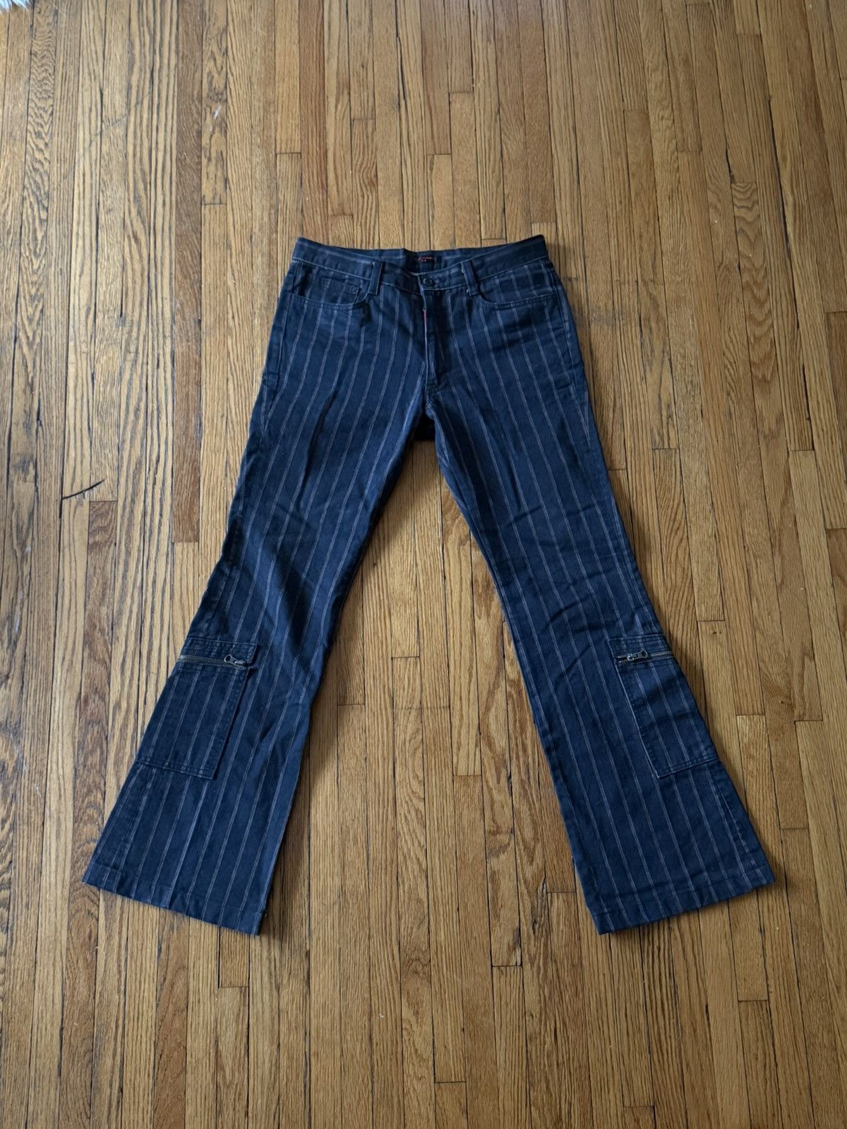 291295=Homme 291295=HOMME flared cargo pants Size US 30 / EU 46 - 1 Thumbnail