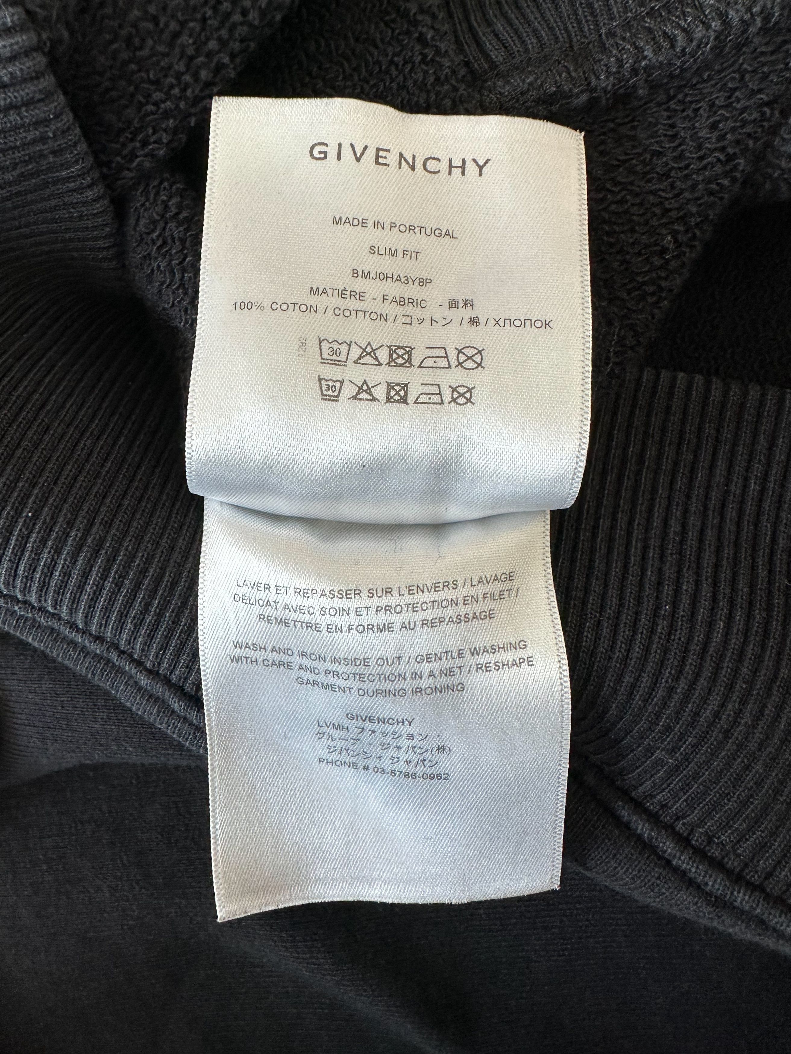 Givenchy Givenchy Black Mini Embroidered Logo Sweater Size US XXL / EU 58 / 5 - 5 Thumbnail