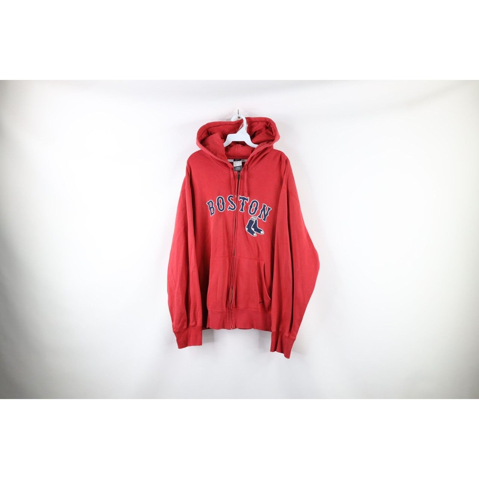 Vintage Nike Travis Scott Mini Swoosh Boston Red Sox Hoodie