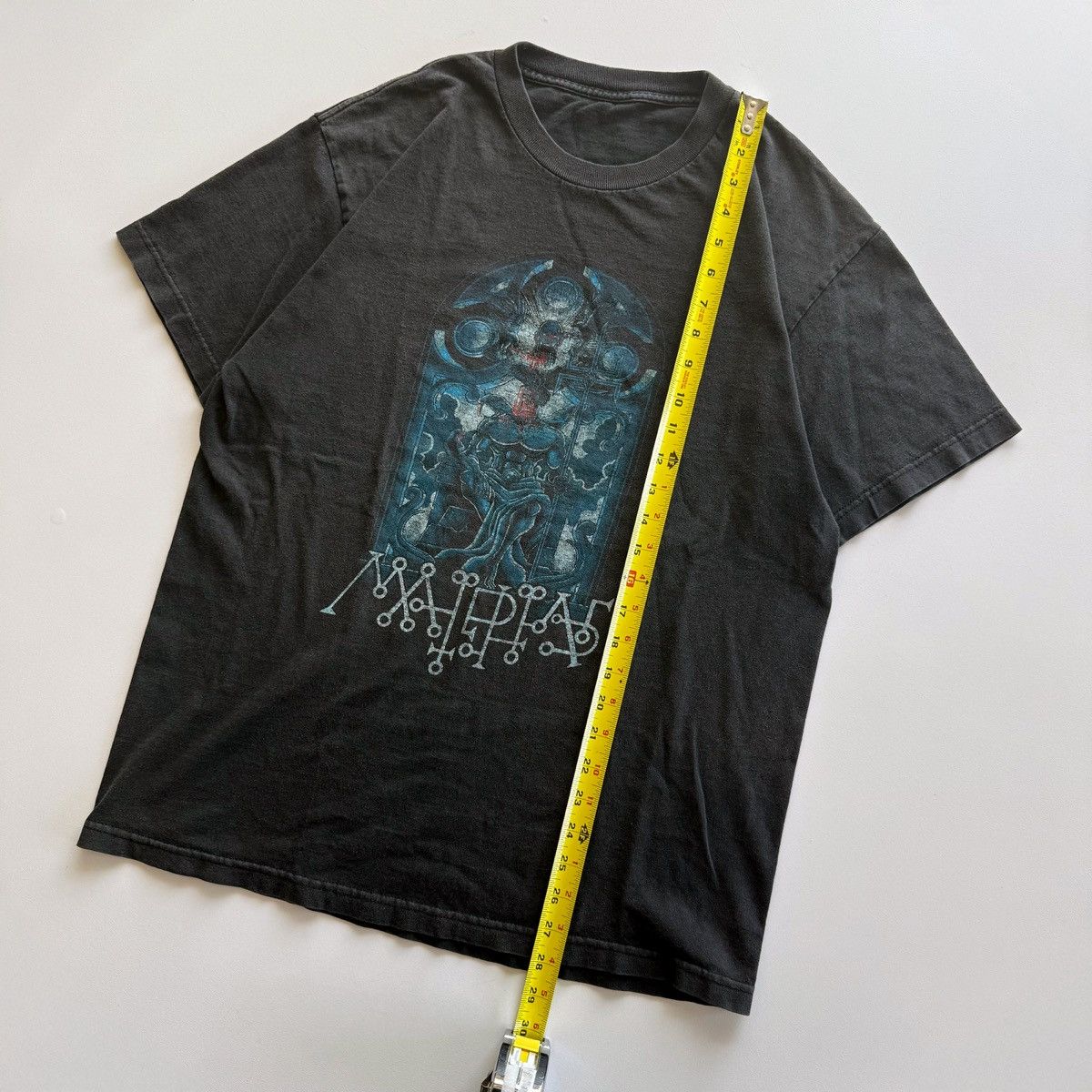 Vintage 2000s Y2K Malphas Black Metal Band Tee Size US L / EU 52-54 / 3 - 9 Thumbnail