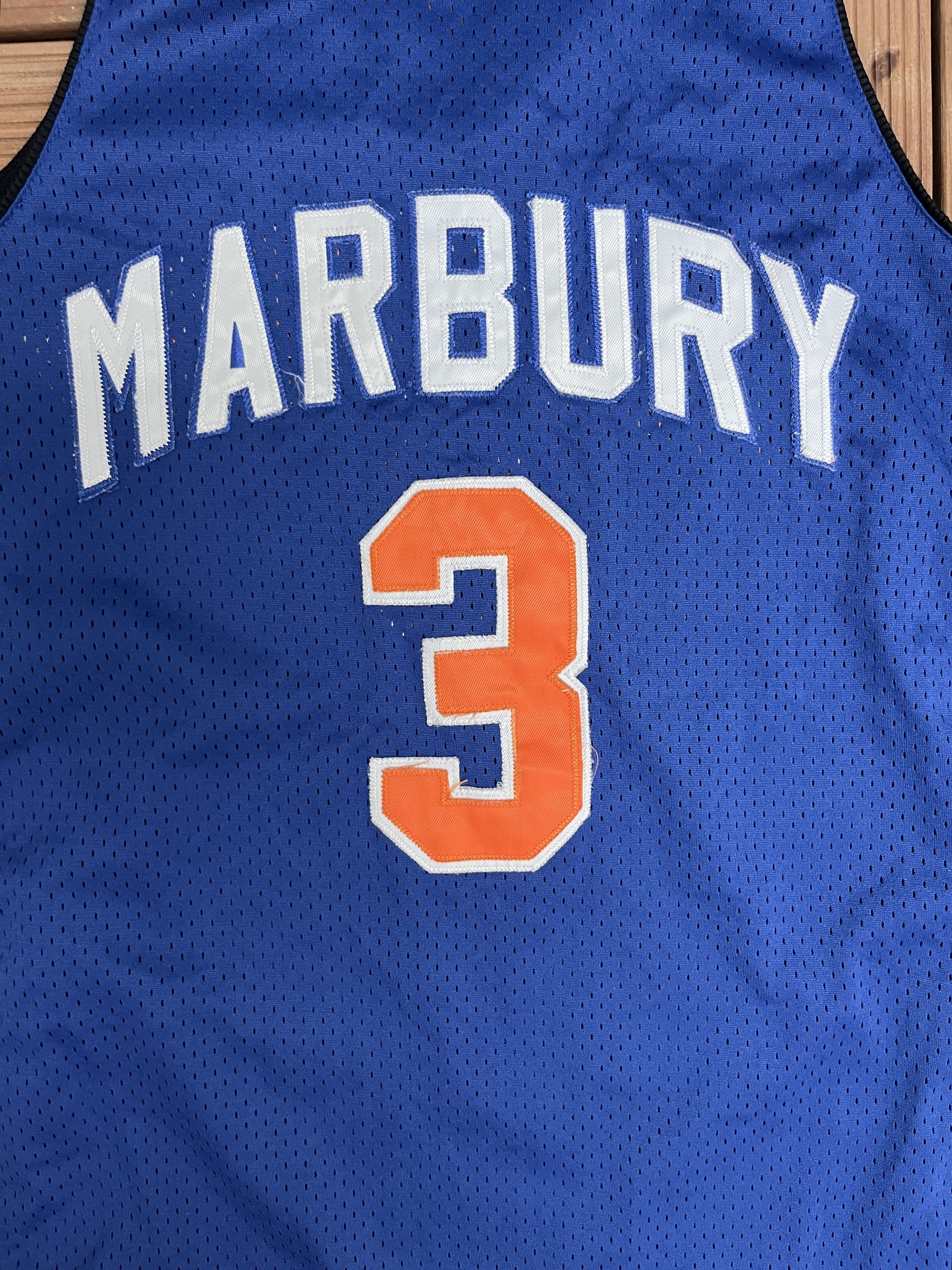 Vintage Starbury Stephon Marbury Vintage Blue Basketball Jersey Size US XL / EU 56 / 4 - 5 Thumbnail