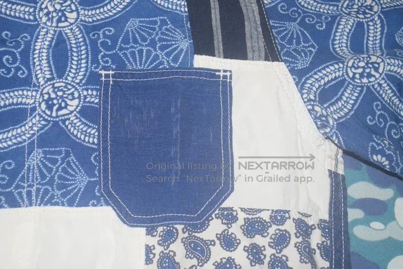 Junya Watanabe Junya Watanabe MAN CDG 15SS Patchwork Shirt. Size US S / EU 44-46 / 1 - 7 Thumbnail