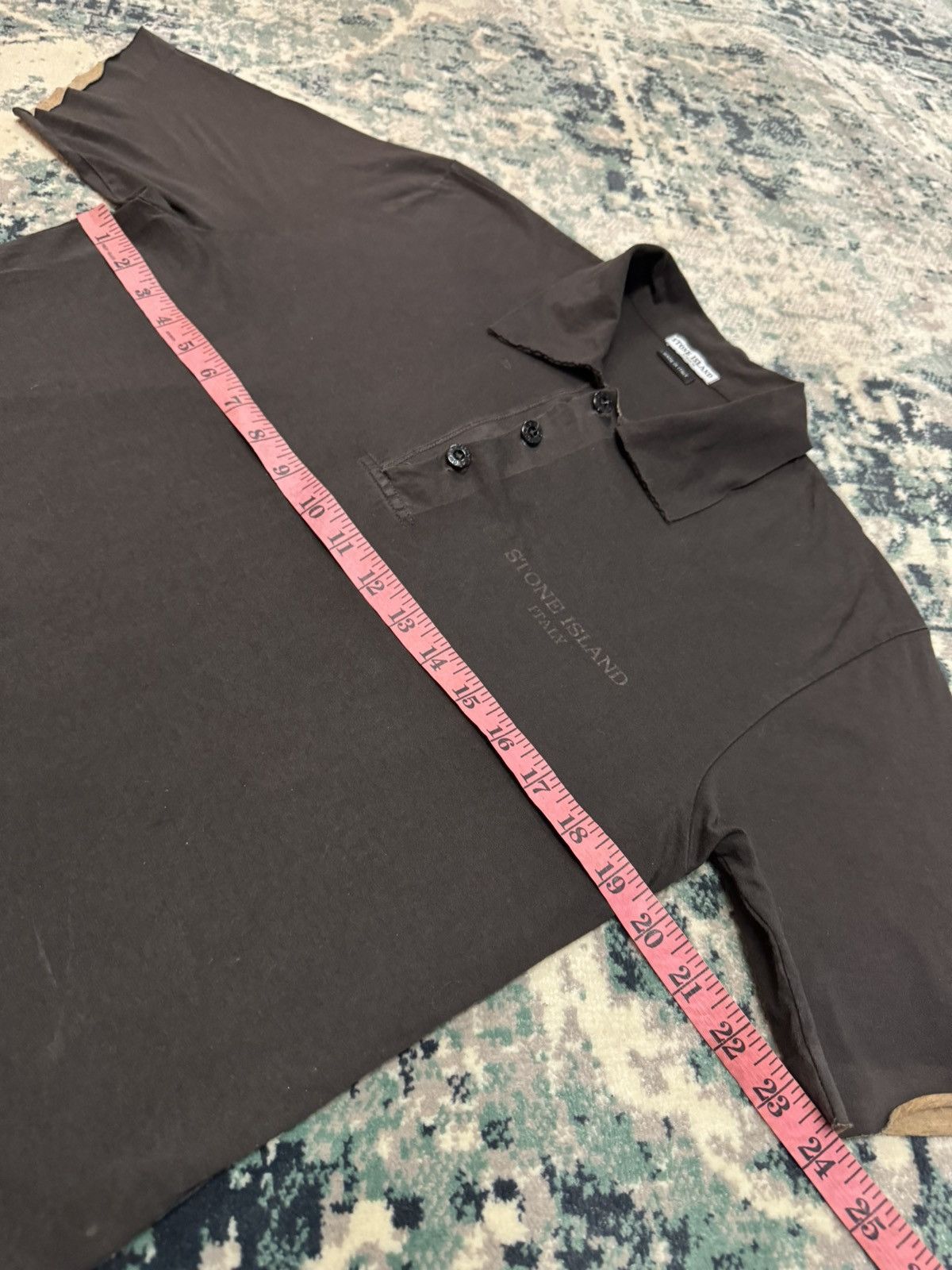 Stone Island VINTAGE STONE ISLAND ITALY COLLARED SHIRT Size US S / EU 44-46 / 1 - 4 Thumbnail