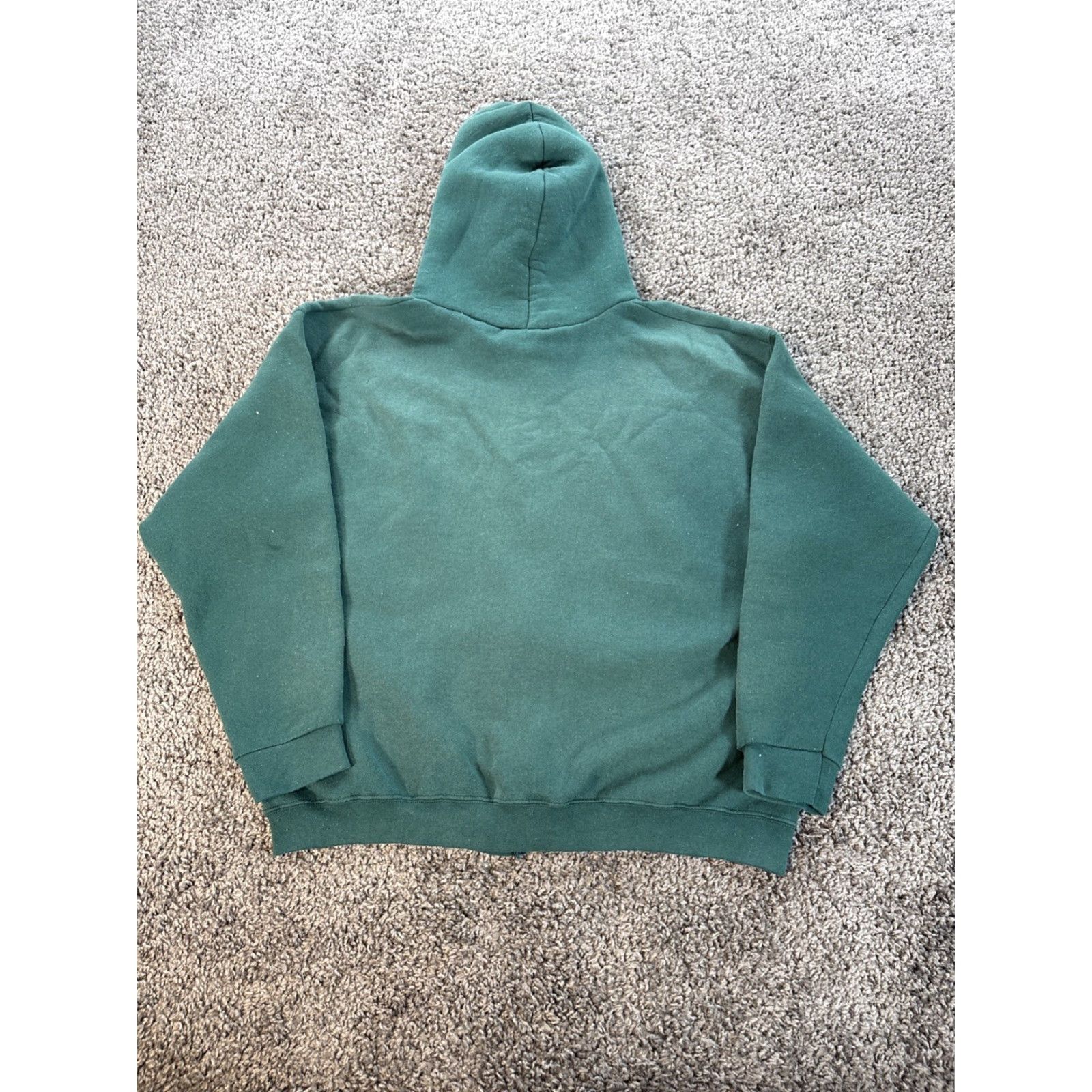 ESPIRIT VINTAGE Pro Spirit Hoodie Mens XL Green Full Zip Grunge Fleece 90s Mens Size US XL / EU 56 / 4 - 5 Thumbnail