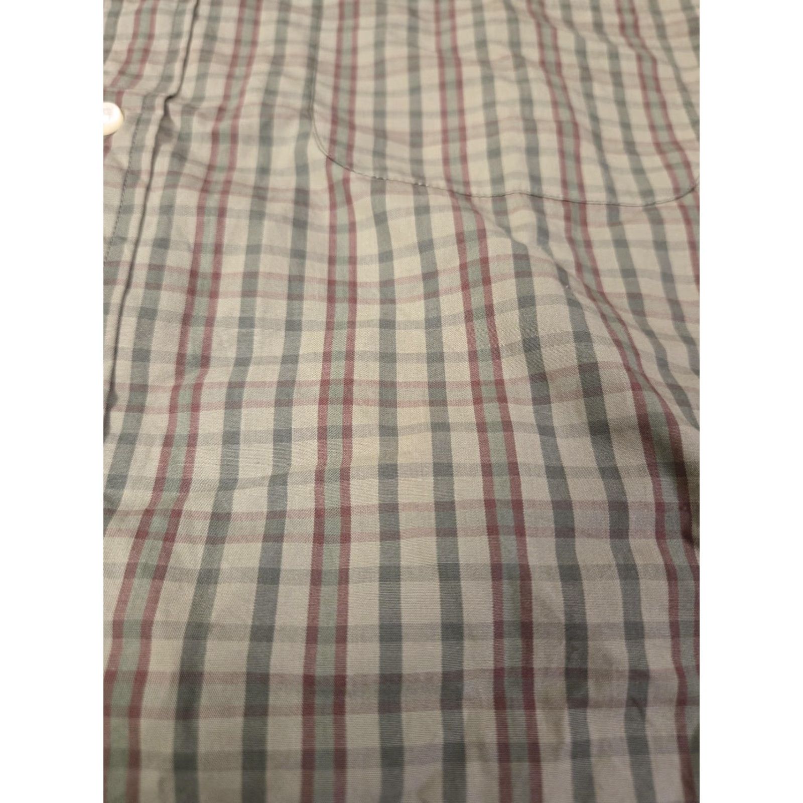 Vintage Beretta Shirt Mens Large Green Plaid Button Down Long Sleeve Hunting Tartan NWT Size US L / EU 52-54 / 3 - 4 Thumbnail