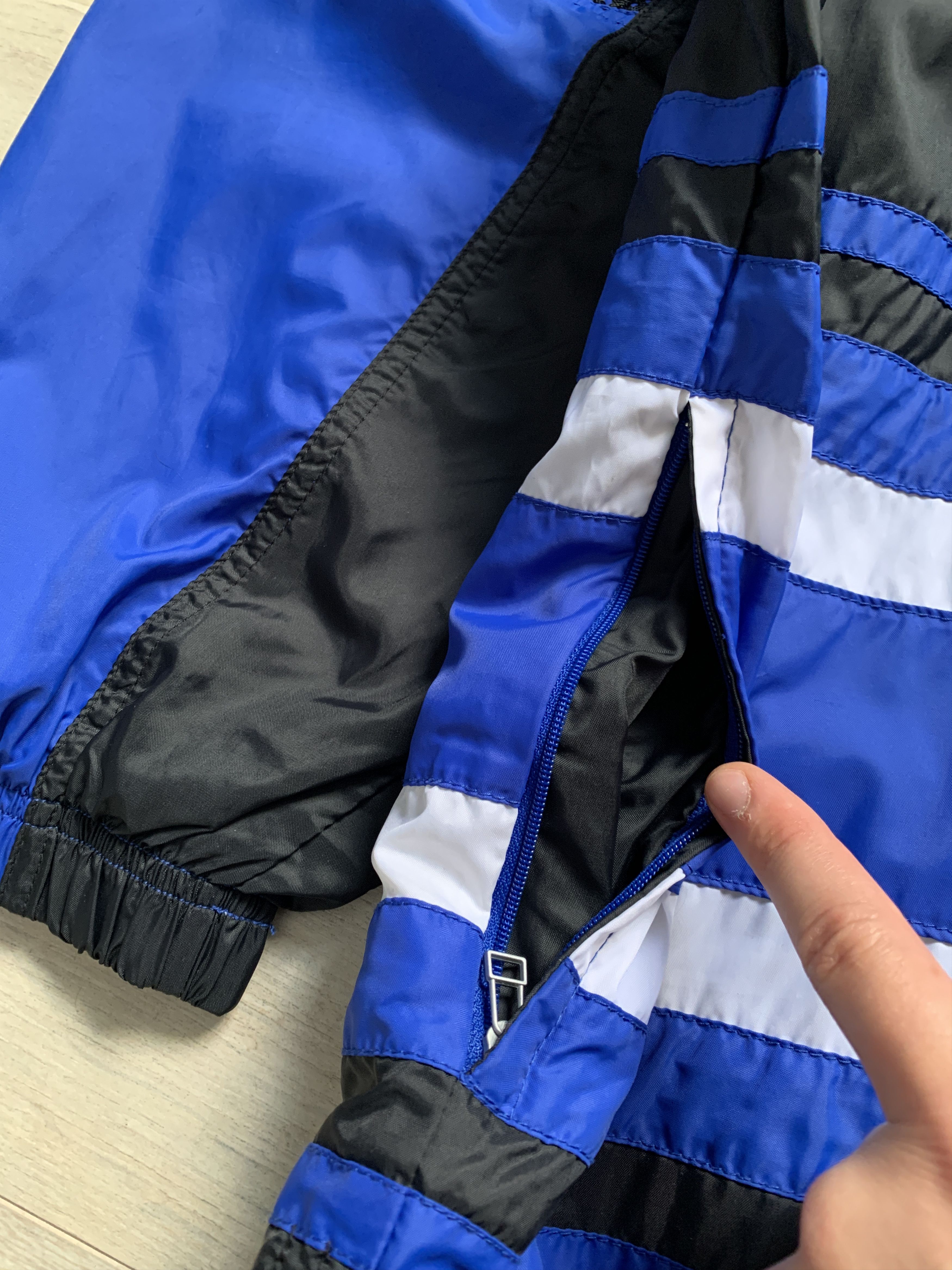 Nike × Vintage Vintage Nike Nylon Jacket Big Logo Baggy Crazy 90s Size US XL / EU 56 / 4 - 10 Thumbnail