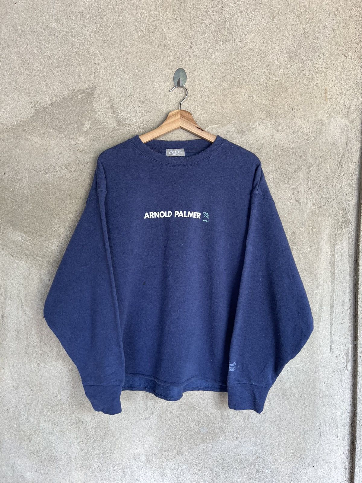 Vintage Arnold Palmer Spell Out Sweatshirt Size L / US 10 / IT 46 - 2 Thumbnail
