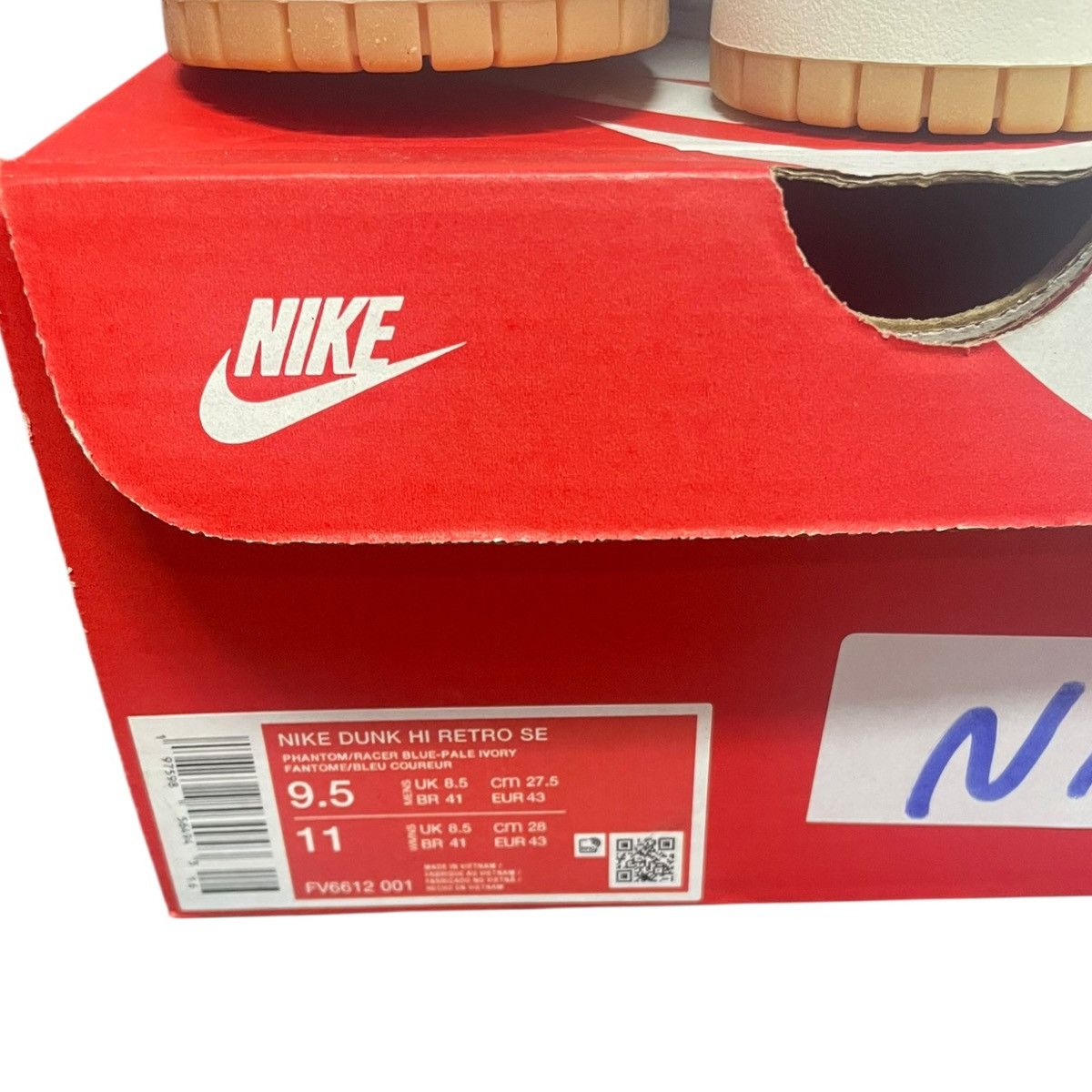 Nike Nike Dunk High Racer Blue size EU 43-US 9.5 Size US 9.5 / EU 42-43 - 7 Thumbnail