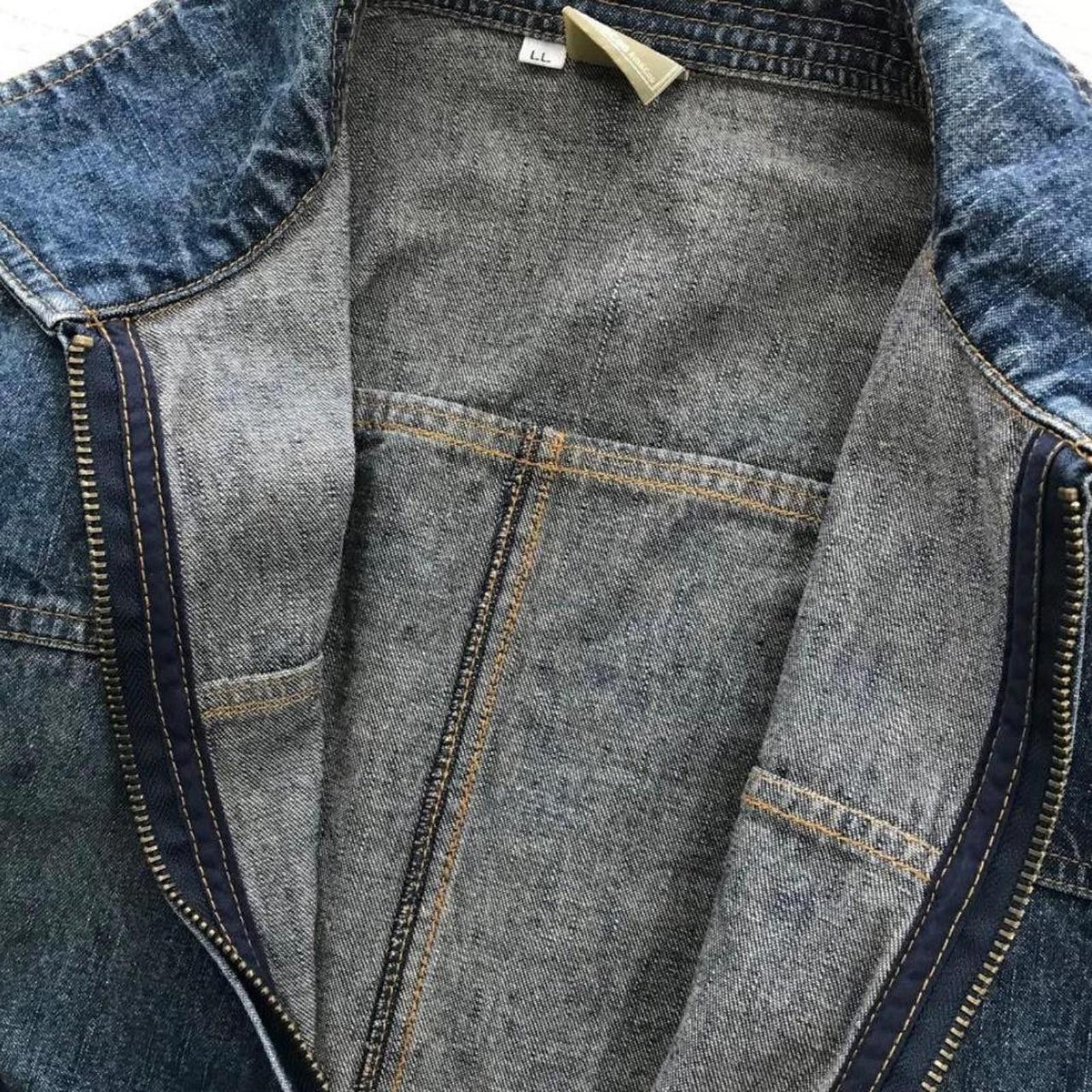 Other Y2K 2000s style 4 pockets unique denim jacket Size XS / US 0-2 / IT 36-38 - 4 Thumbnail