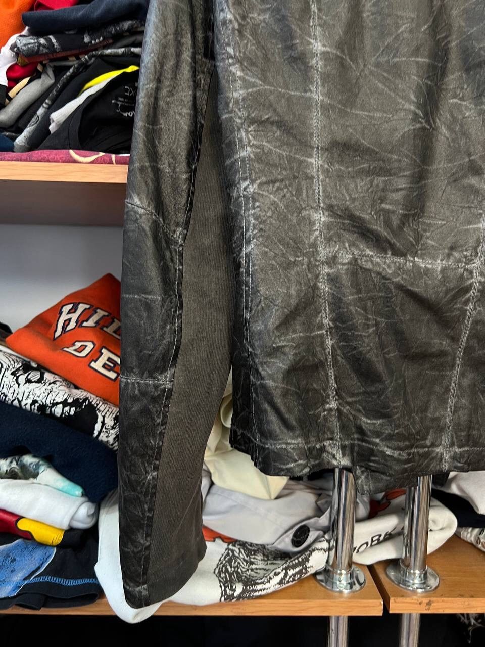 Hysteric Glamour Y2K Avant Garde Factory Distressed Zip Jacket Size M / US 6-8 / IT 42-44 - 8 Thumbnail