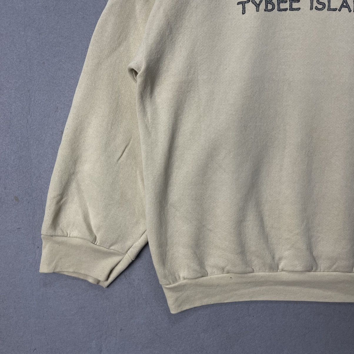 Vintage Vintage 90s Tybee Island GA Lighthouse Crewneck Sweatshirt Size US XL / EU 56 / 4 - 5 Thumbnail