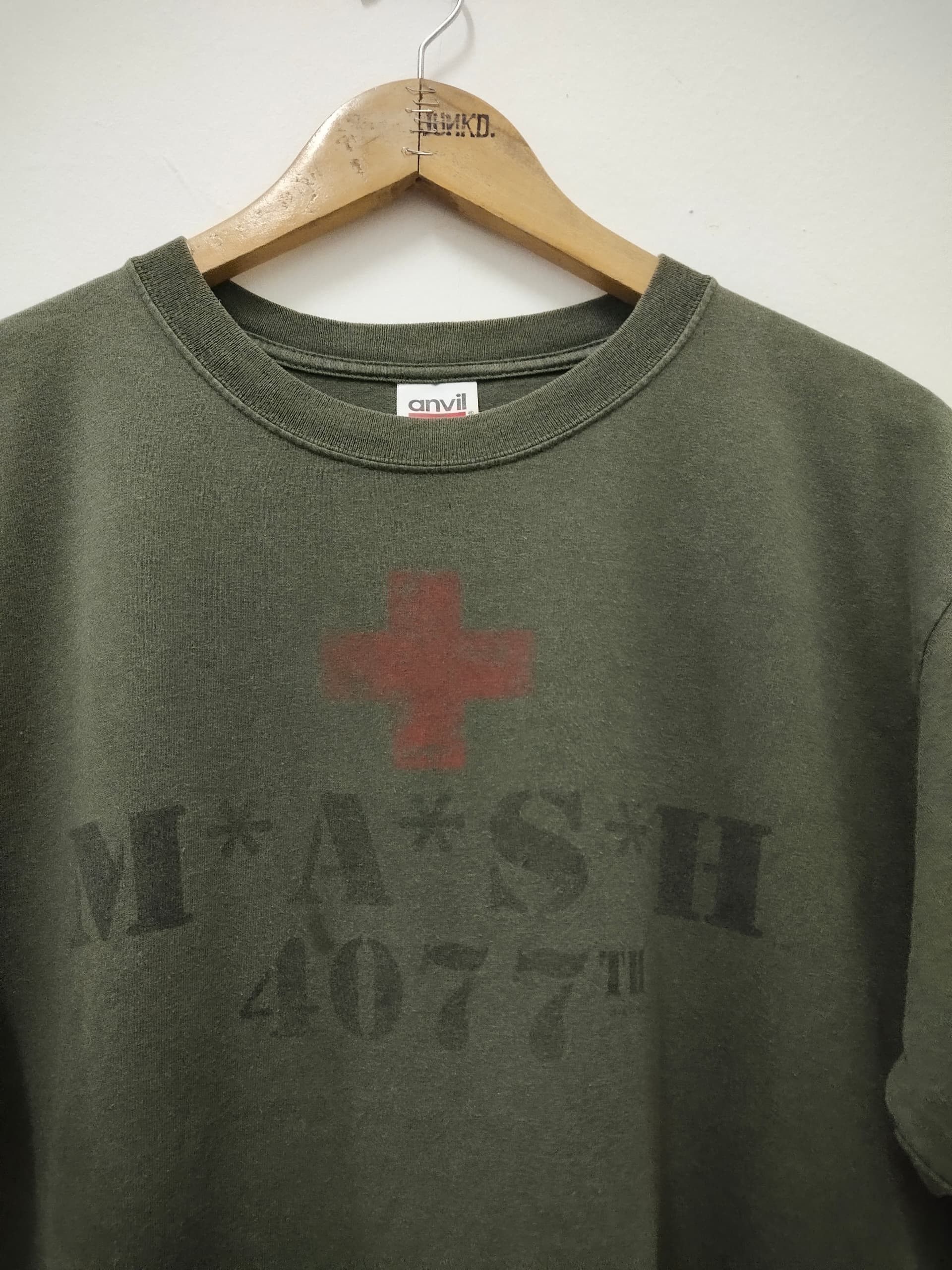 Vintage Vintage MASH Movie army green t shirt promo rare Size US M / EU 48-50 / 2 - 2 Thumbnail
