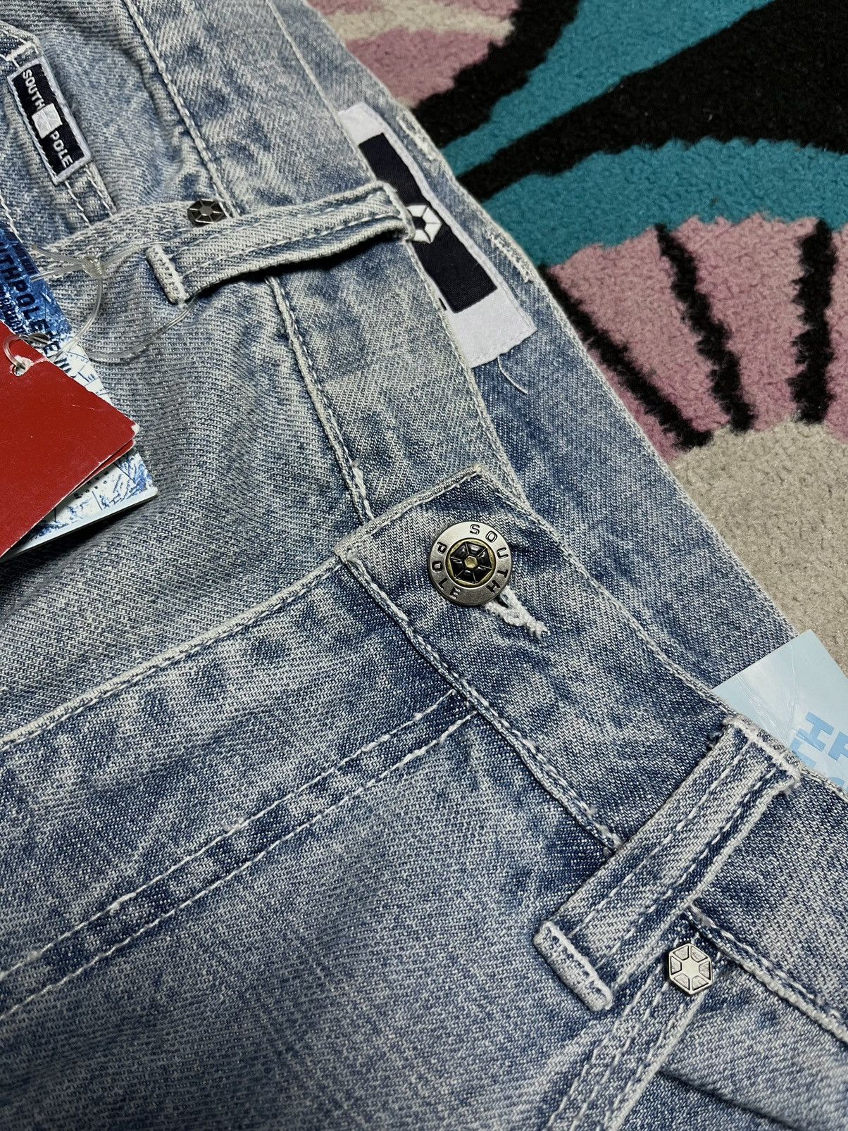 Southpole × Vintage Vintage 90's Carpenter Jeans Southpole On Size 36 Size US 36 / EU 52 - 4 Thumbnail