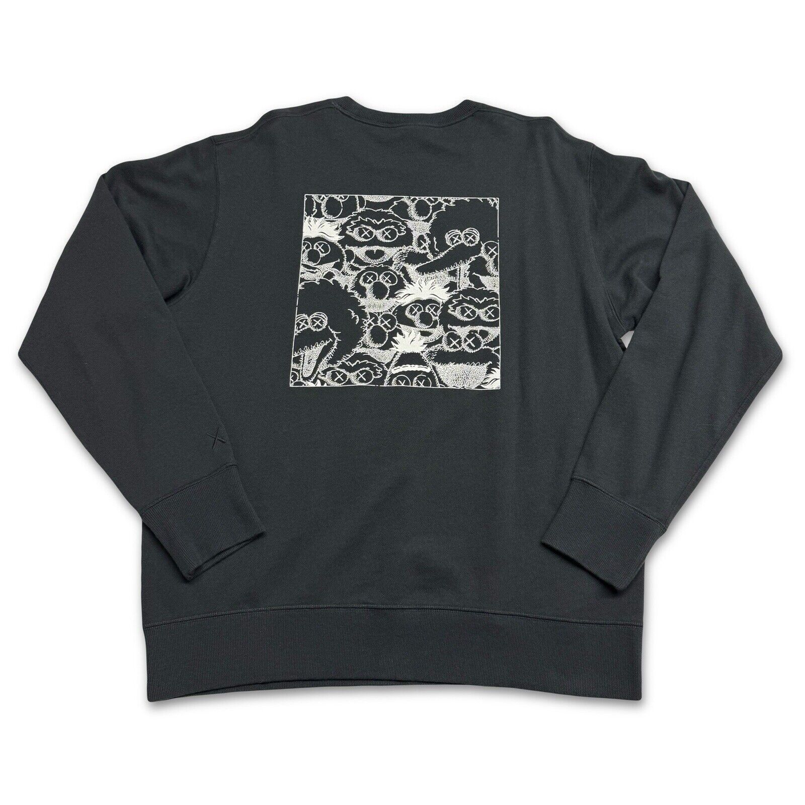 Uniqlo 2018 Uniqlo x Kaws x Sesame Street XX Sweatshirt Black Size US L / EU 52-54 / 3 - 2 Thumbnail