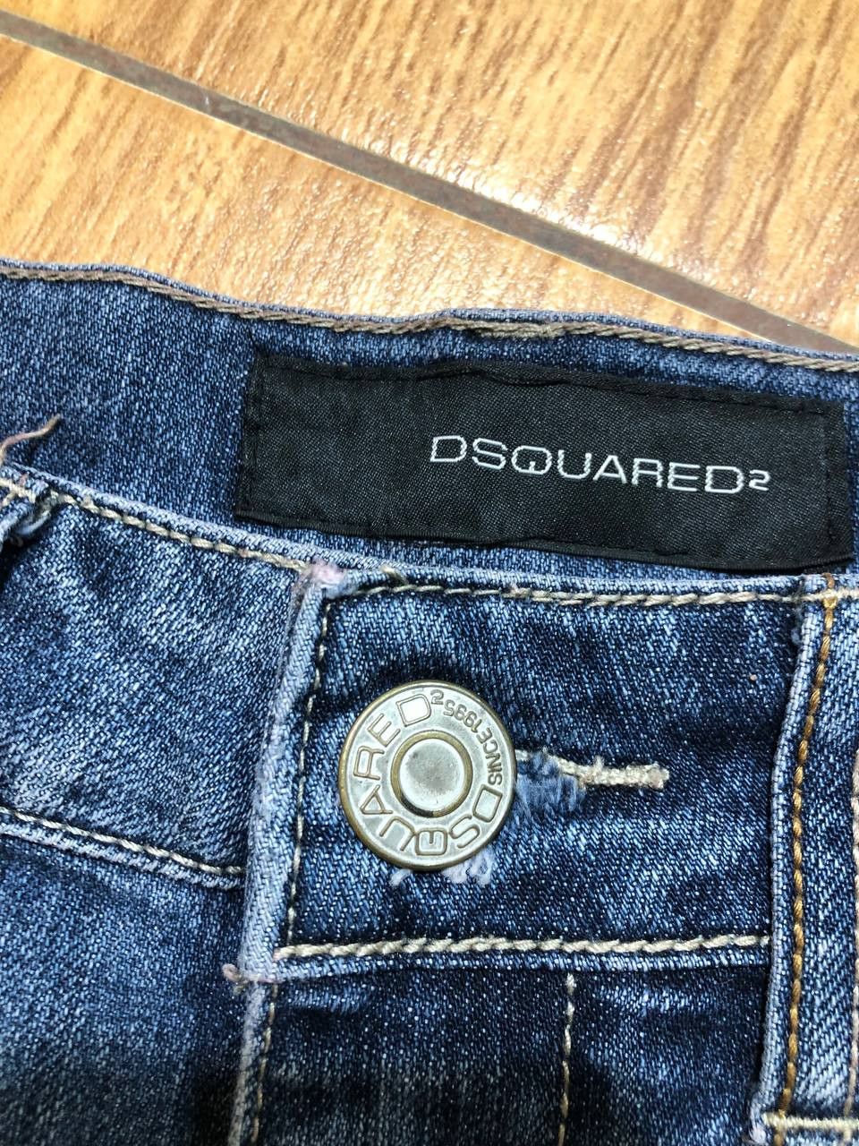 Dsquared2 Vintage Y2K Denim Dsquared2 mini-skirt distressed Size 27" / US 4 / IT 40 - 2 Thumbnail