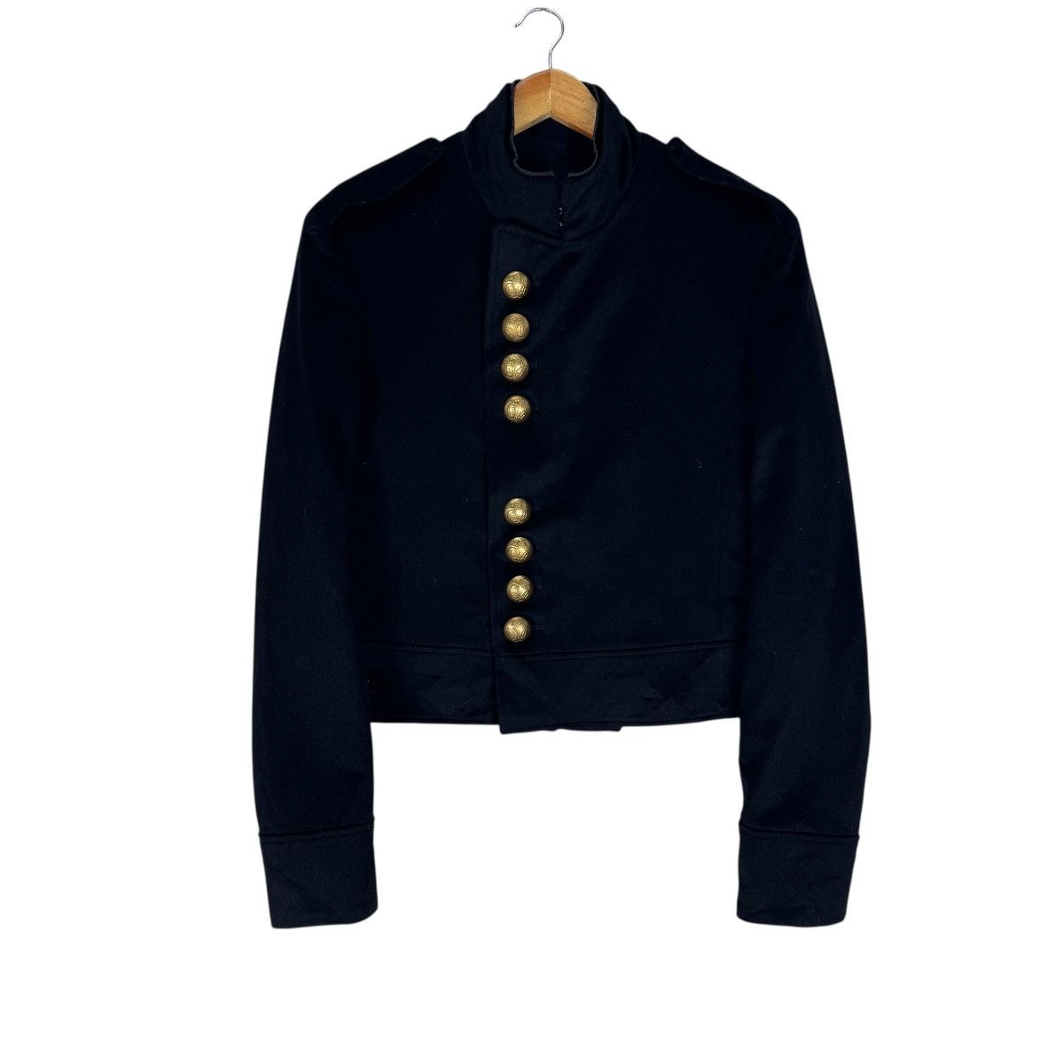 Gucci 🔥GUCCI GG MILITARY GOLD BUTTON CROPPED JACKET Size US M / EU 48-50 / 2 - 5 Thumbnail