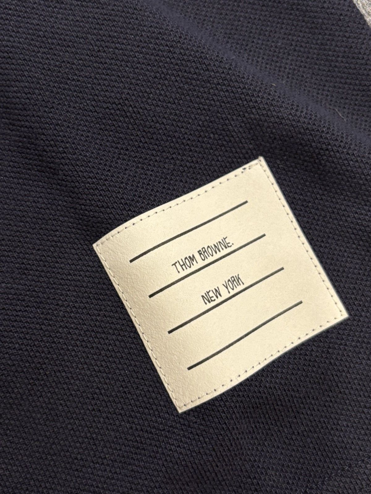 Thom Browne Thom Browne Longsleeve Polo Size US XXS / EU 40 - 4 Thumbnail