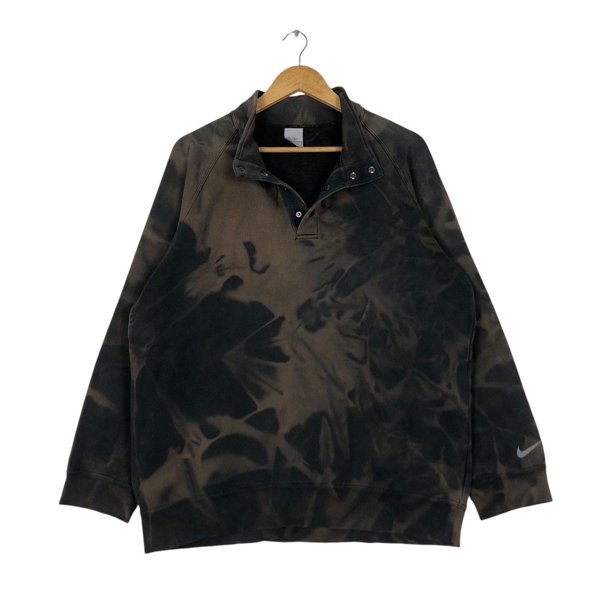 Nike × Vintage Vintage Nike Jumper Sweatshirt Half Zip Medium Size US M / EU 48-50 / 2 - 9 Thumbnail