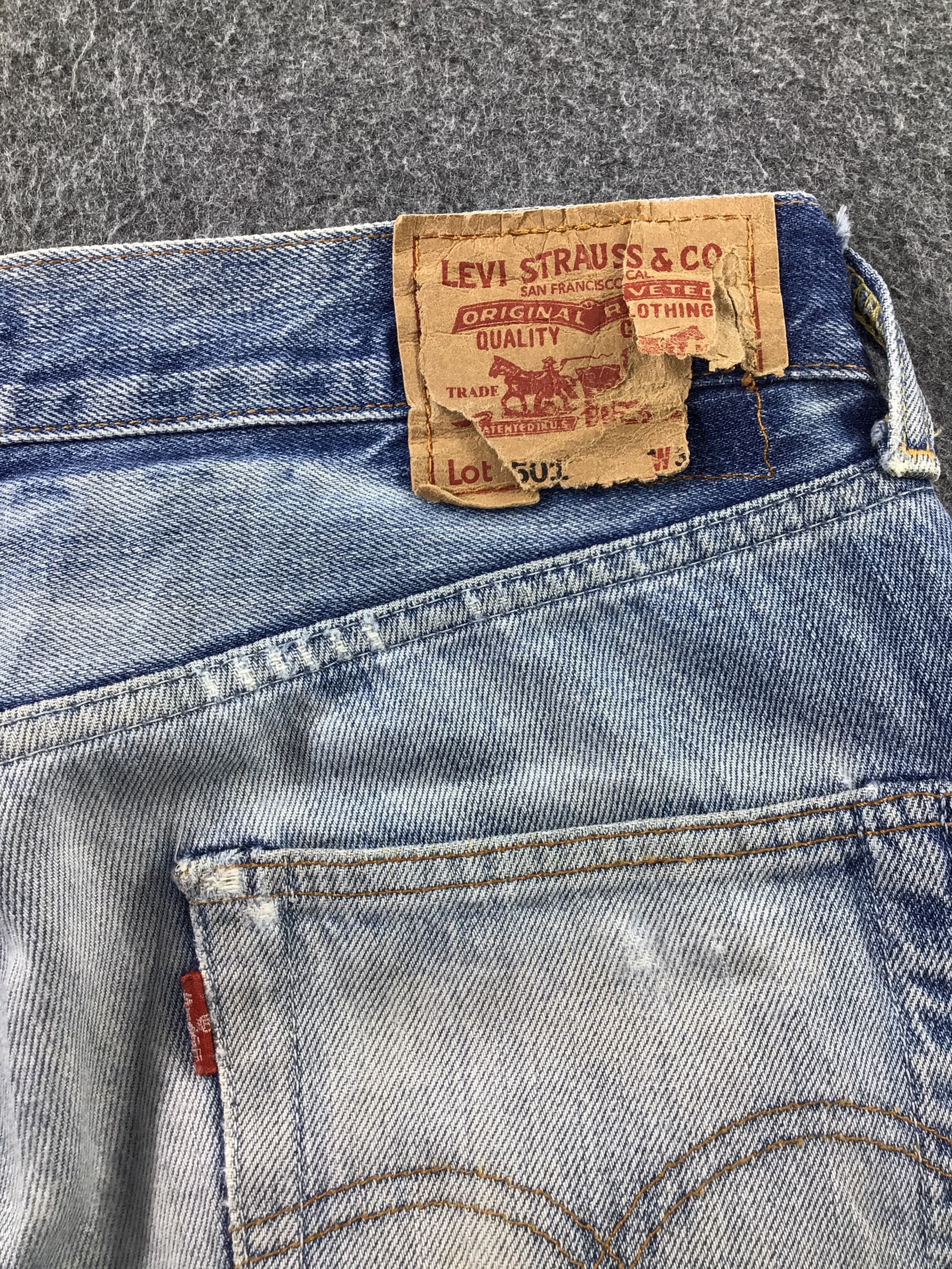 Levi's Vintage Levis 501 Jeans-JM477 Size US 33 - 6 Thumbnail