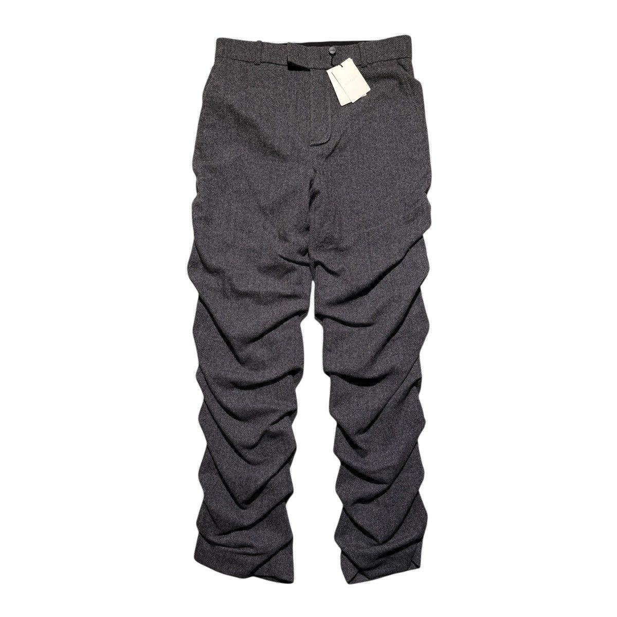 WE11DONE Runched wool trouser Size US 34 / EU 50 - 1 Thumbnail