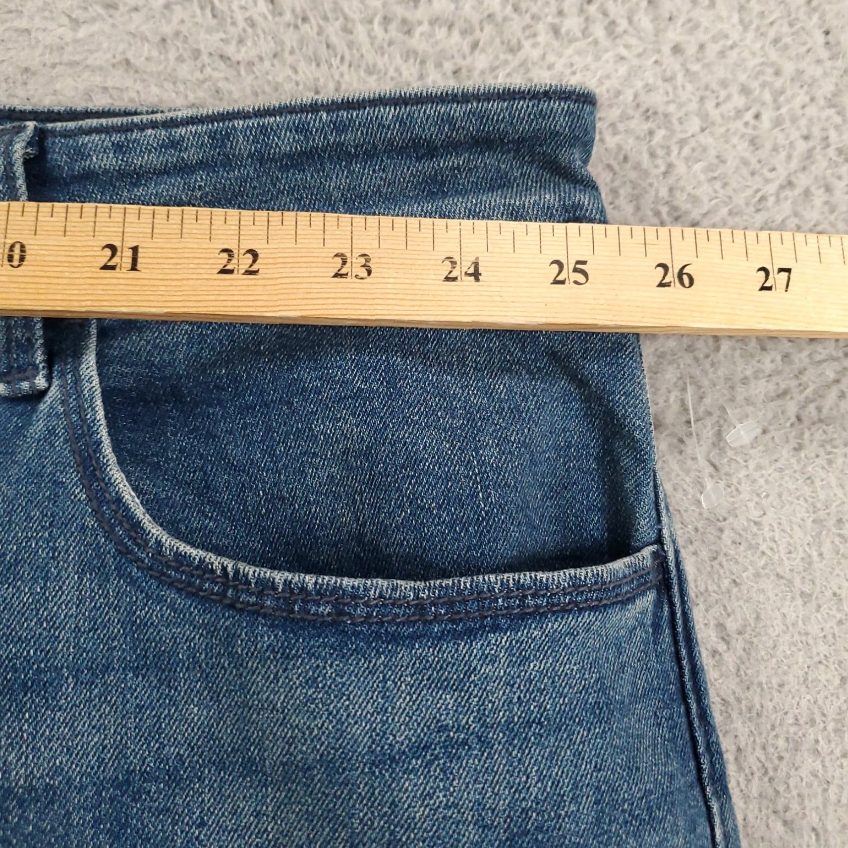 Old Navy Old Navy Jeans Womens Size 29 Flare Denim Blue Stretch Cotton Blend Spandex 5-Pocket Regular Plus 32in Inseam Womens Size 36" / US 14 / IT 50 - 4 Thumbnail