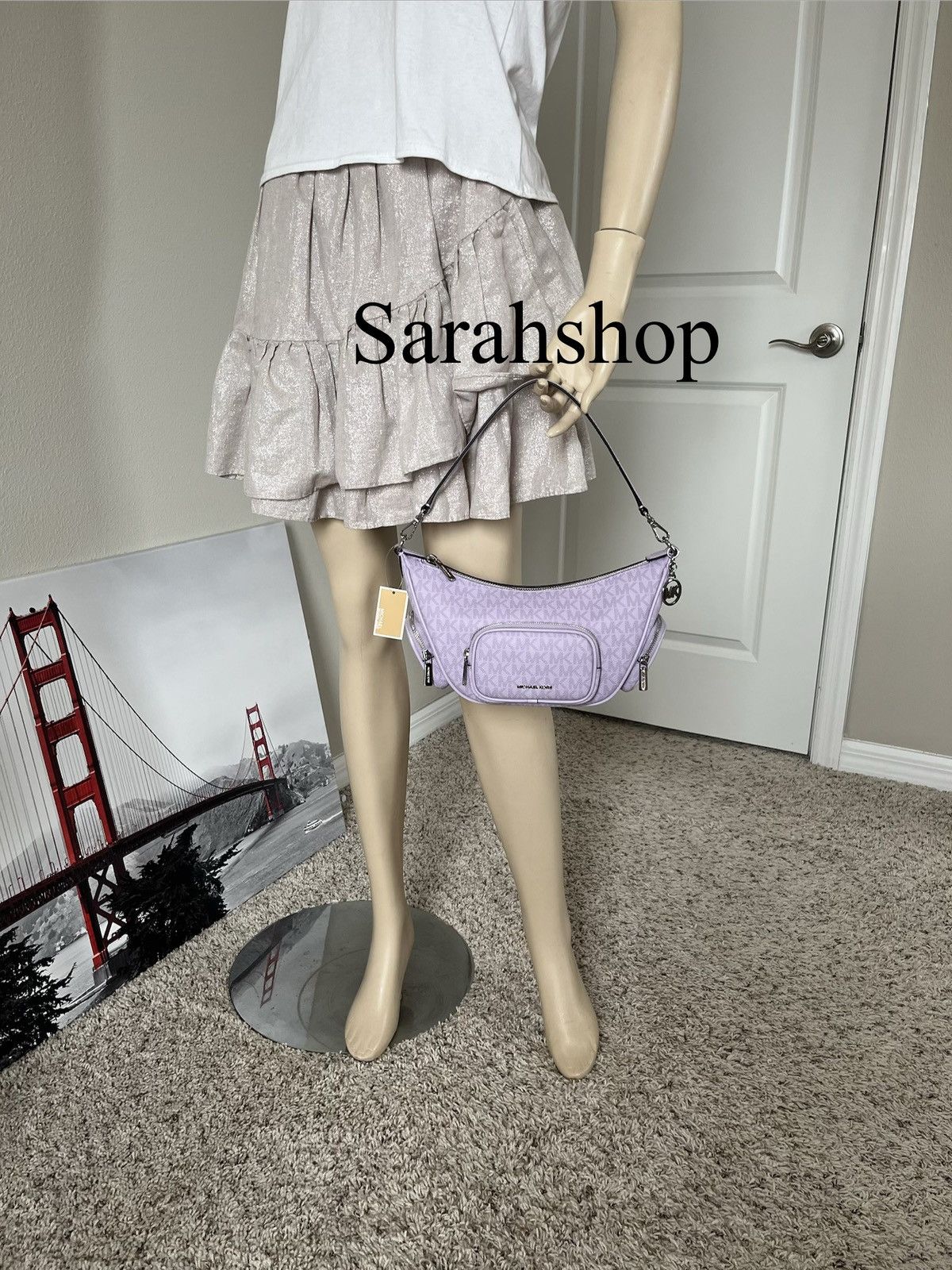 Michael Kors Michael Kors Merritt Small Convertible Pocket Crossbody Size ONE SIZE - 9 Thumbnail