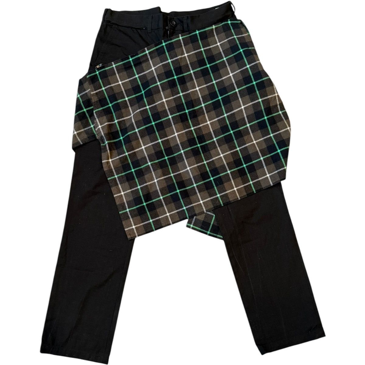 Undercover × Vintage Grail Undercover SS2001 Asymmetric Wrap Skirt Pants M Size 29" - 9 Thumbnail