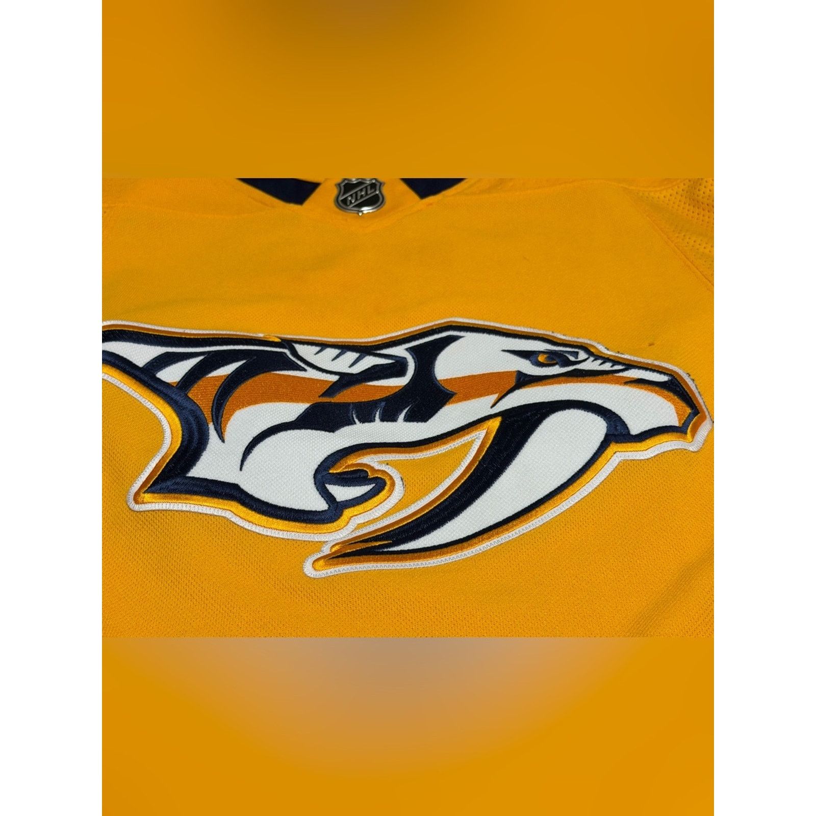 Adidas Adidas Nashville Predators Authentic Jersey 50 Fight Strap Size US XL / EU 56 / 4 - 5 Thumbnail