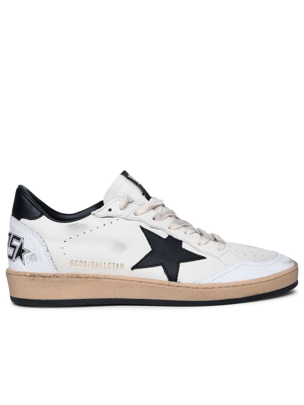 image of Golden Goose Sneaker Ball Star Tal.nero in White, Men's (Size 8)