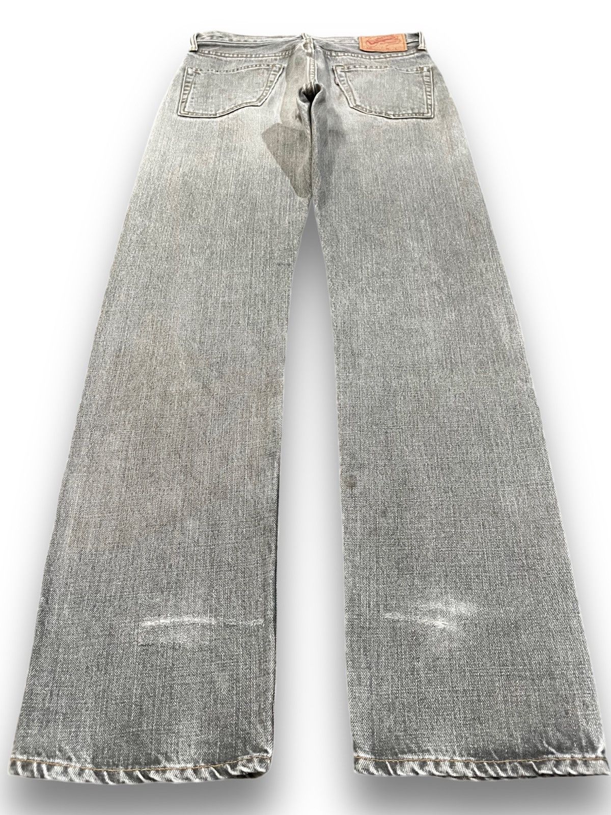 Denime Vintage Denime Black Distressed Denim Size US 30 / EU 46 - 6 Thumbnail