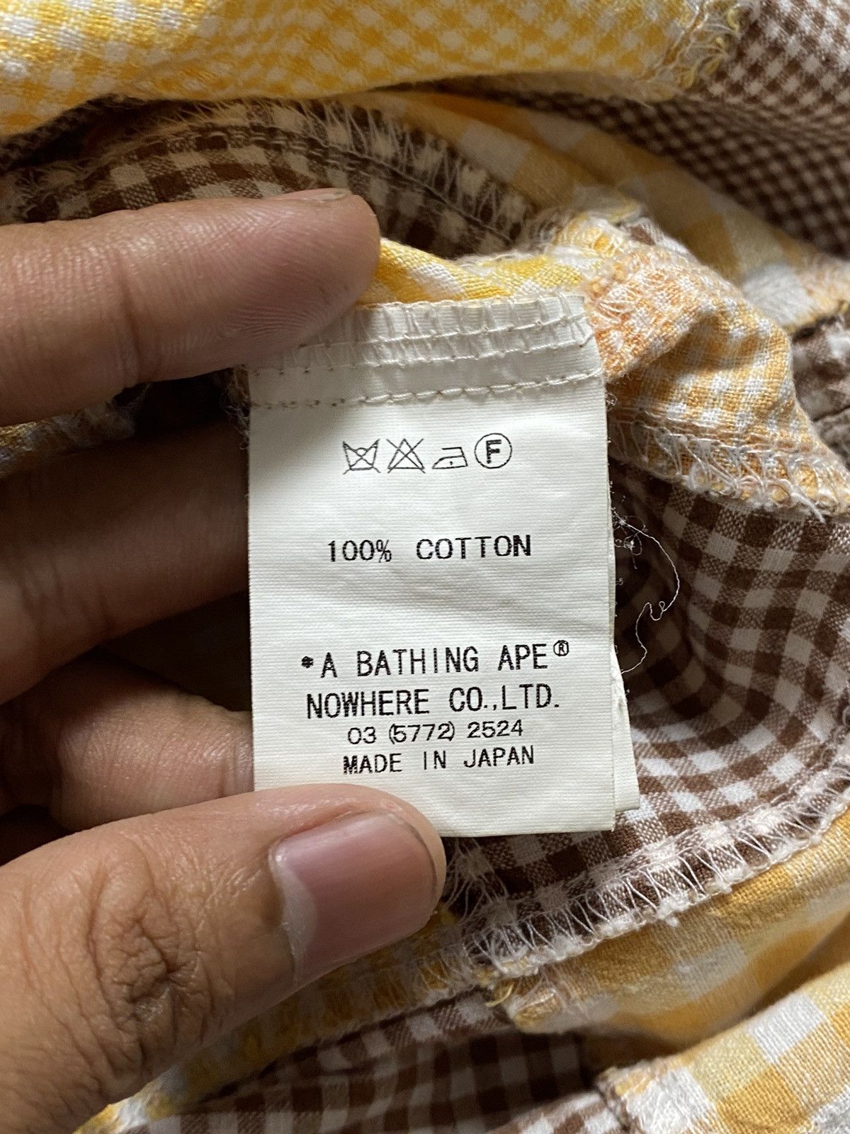 Bape Bape “Baby Milo” Patchwork Shirt Size US M / EU 48-50 / 2 - 8 Thumbnail