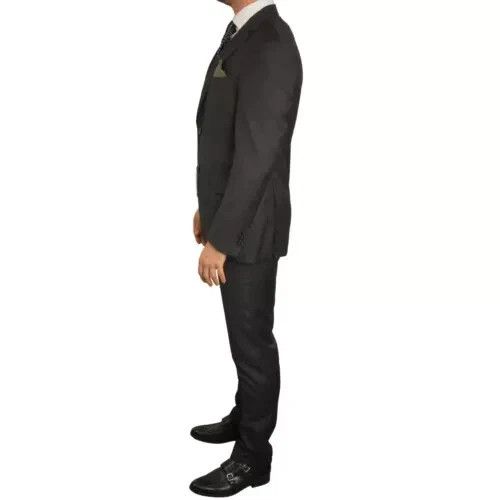Suitsupply Men Suitsupply Suit Napoli Single Zignone Grey S110'S US46 Size 46R - 4 Thumbnail