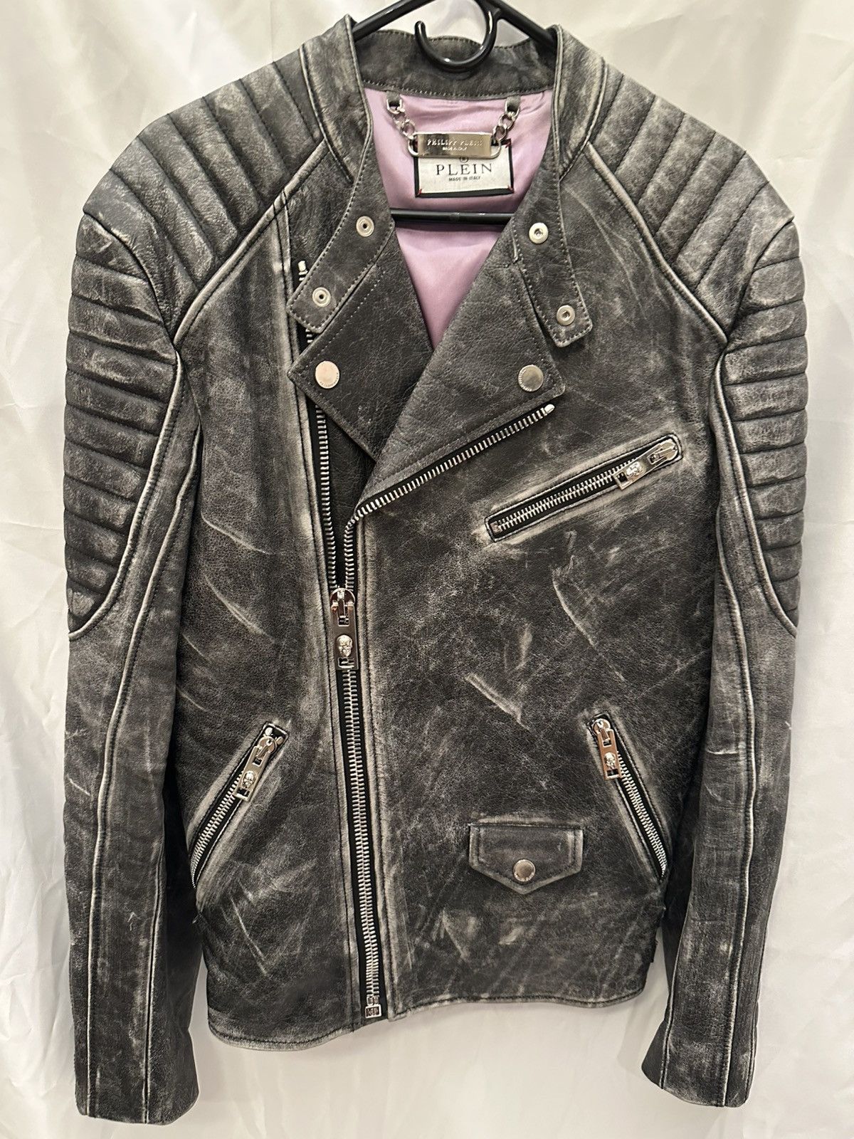 Philipp Plein Phillipp Plein Leather Jacket Size US L / EU 52-54 / 3 - 2 Thumbnail