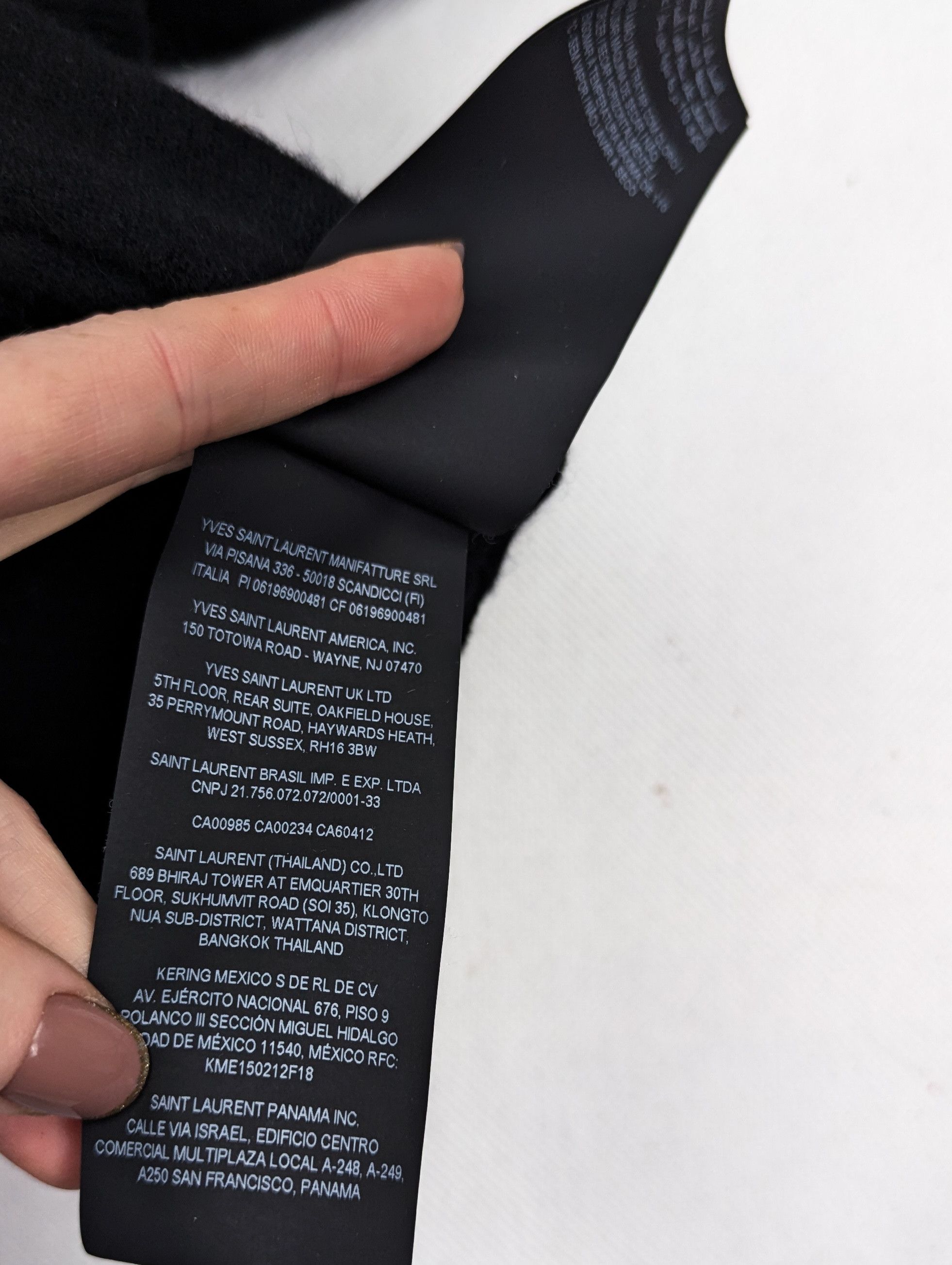 Saint Laurent Paris Saint Laurent black cashmere sweater jumper XL Size XL / US 12-14 / IT 48-50 - 7 Thumbnail