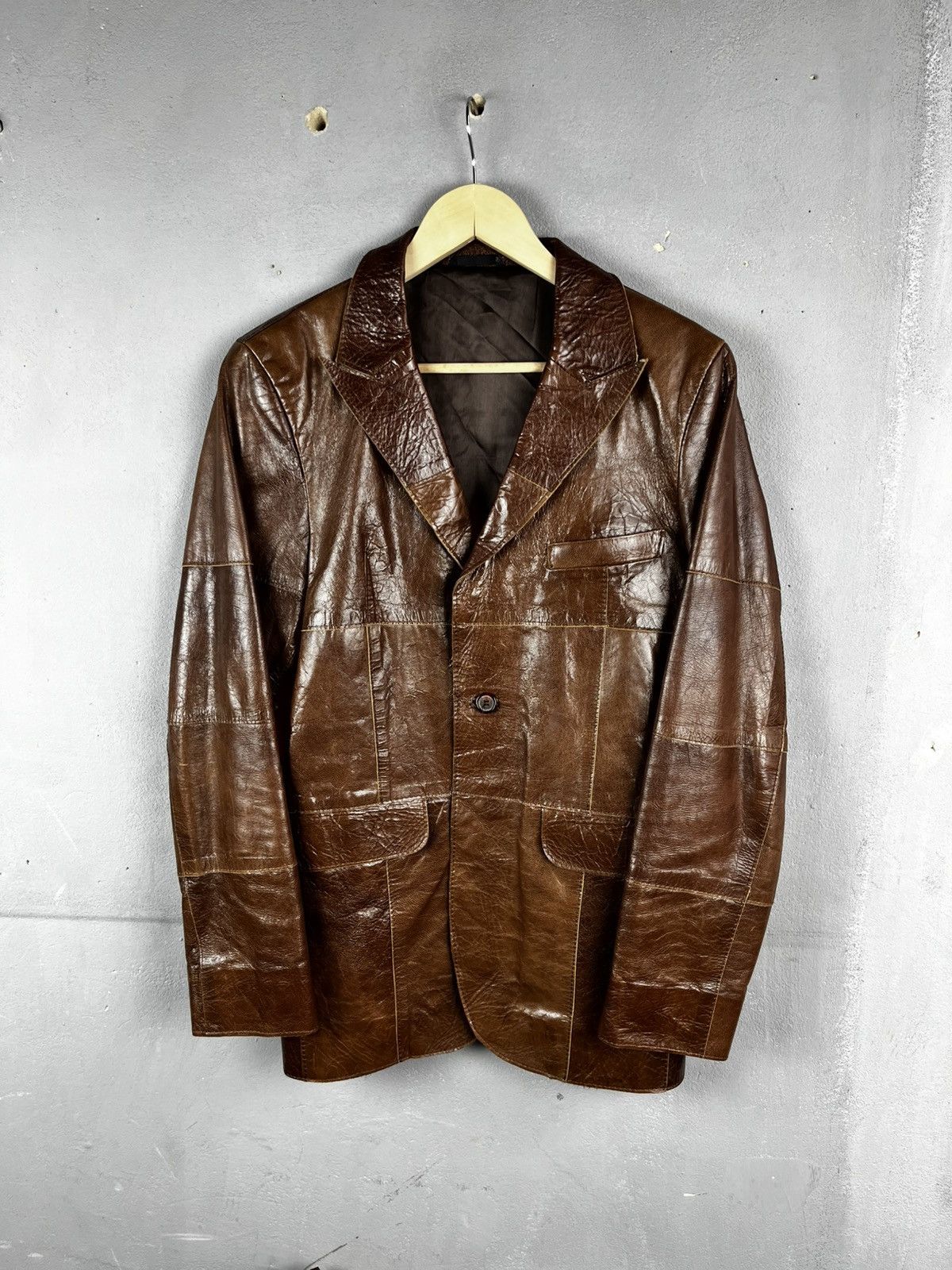 Daniele Alessandrini Daniele Alessandrini brown blazer jacket Size US M / EU 48-50 / 2 - 7 Thumbnail